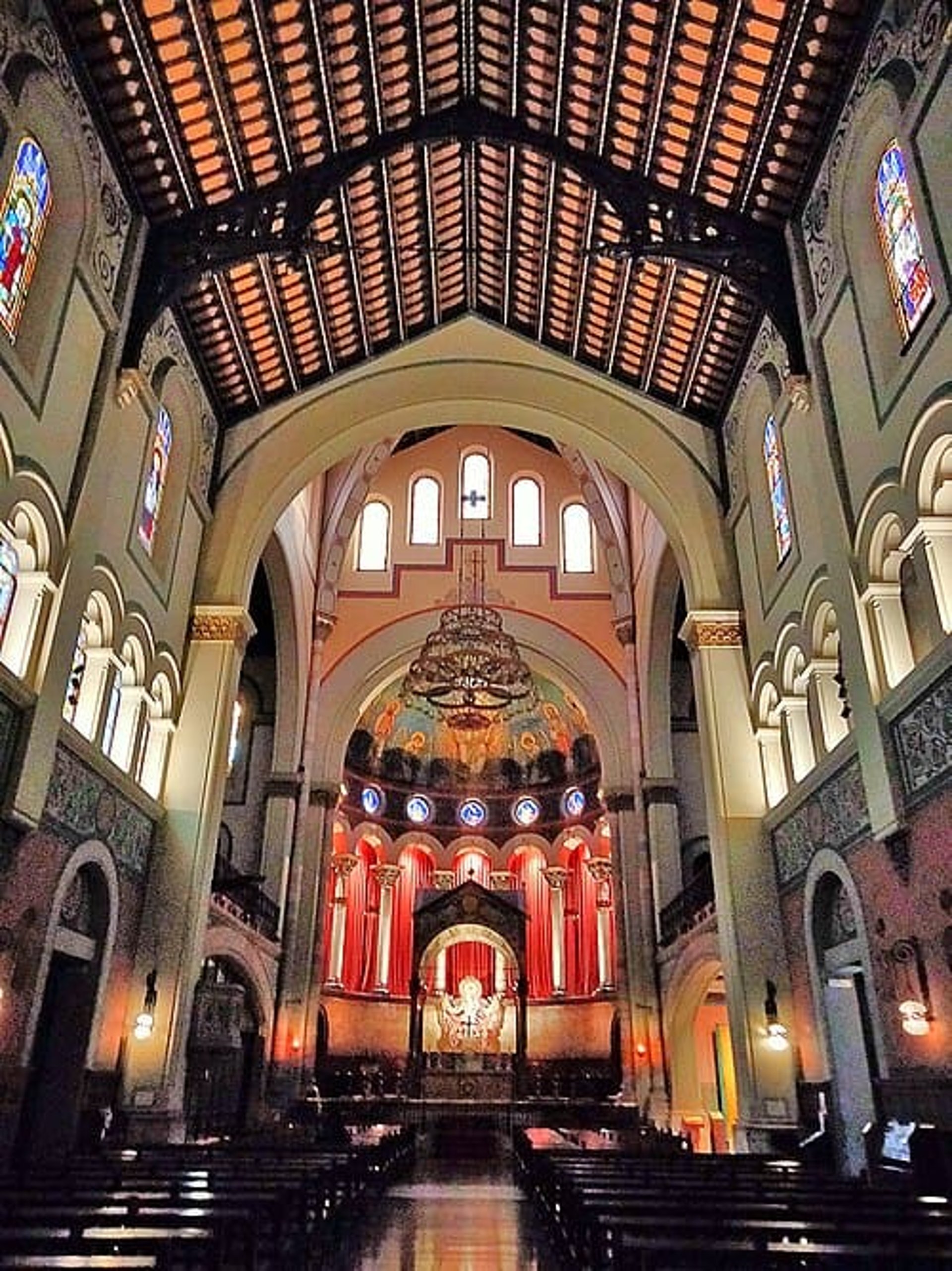 an aerial view of a city with lots of buildings