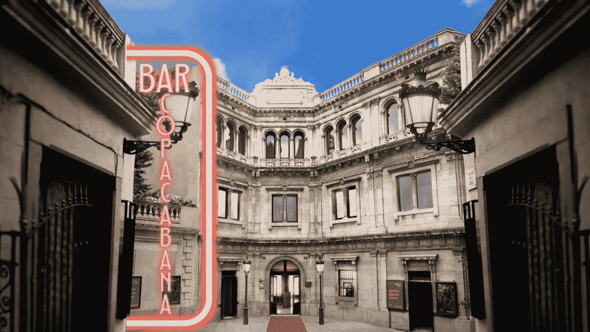 an aerial view of a city with lots of buildings