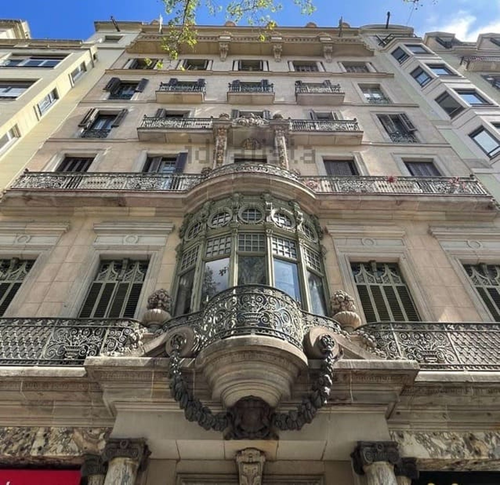 an aerial view of a city with lots of buildings