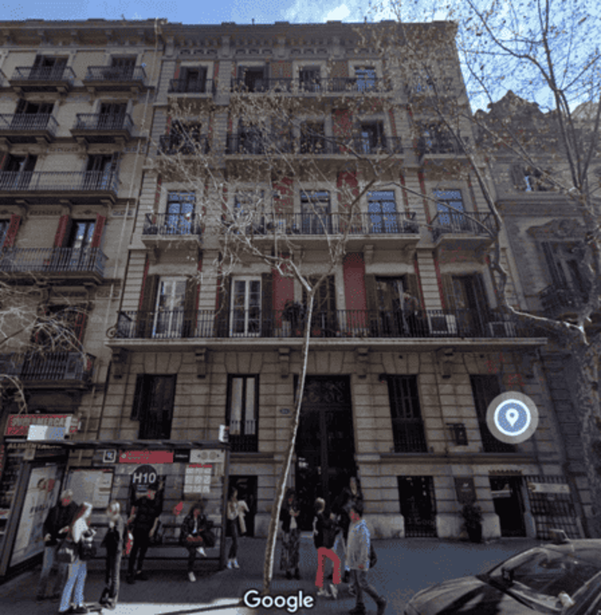 an aerial view of a city with lots of buildings