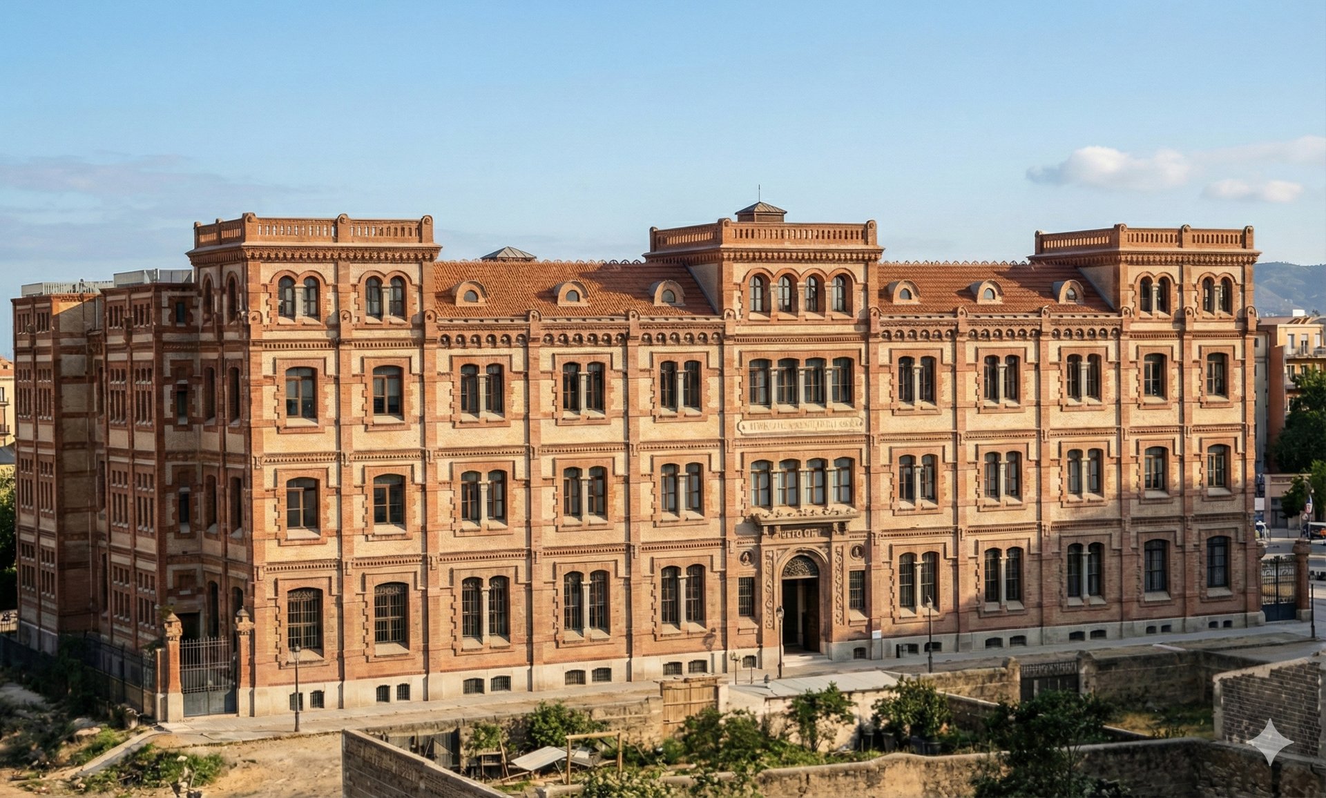 an aerial view of a city with lots of buildings