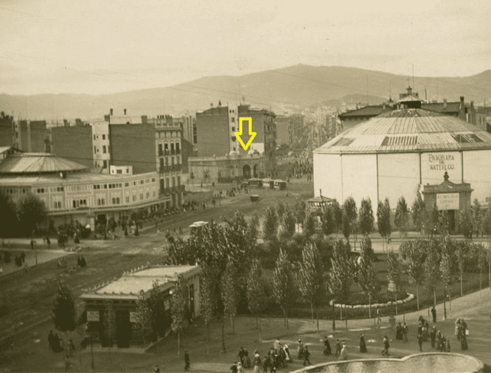 an aerial view of a city with lots of buildings