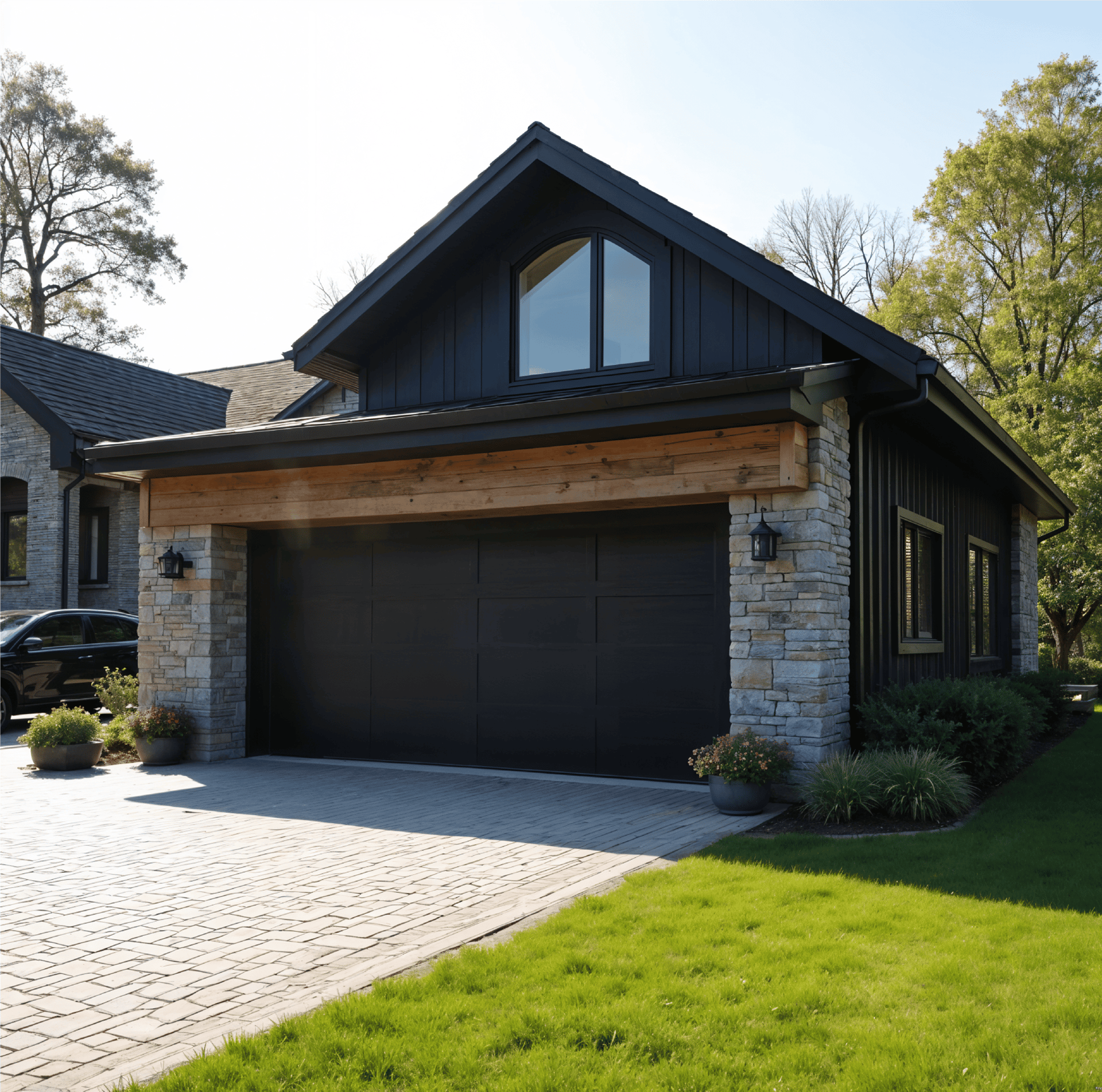 brown and white concrete house under blue sky during daytime