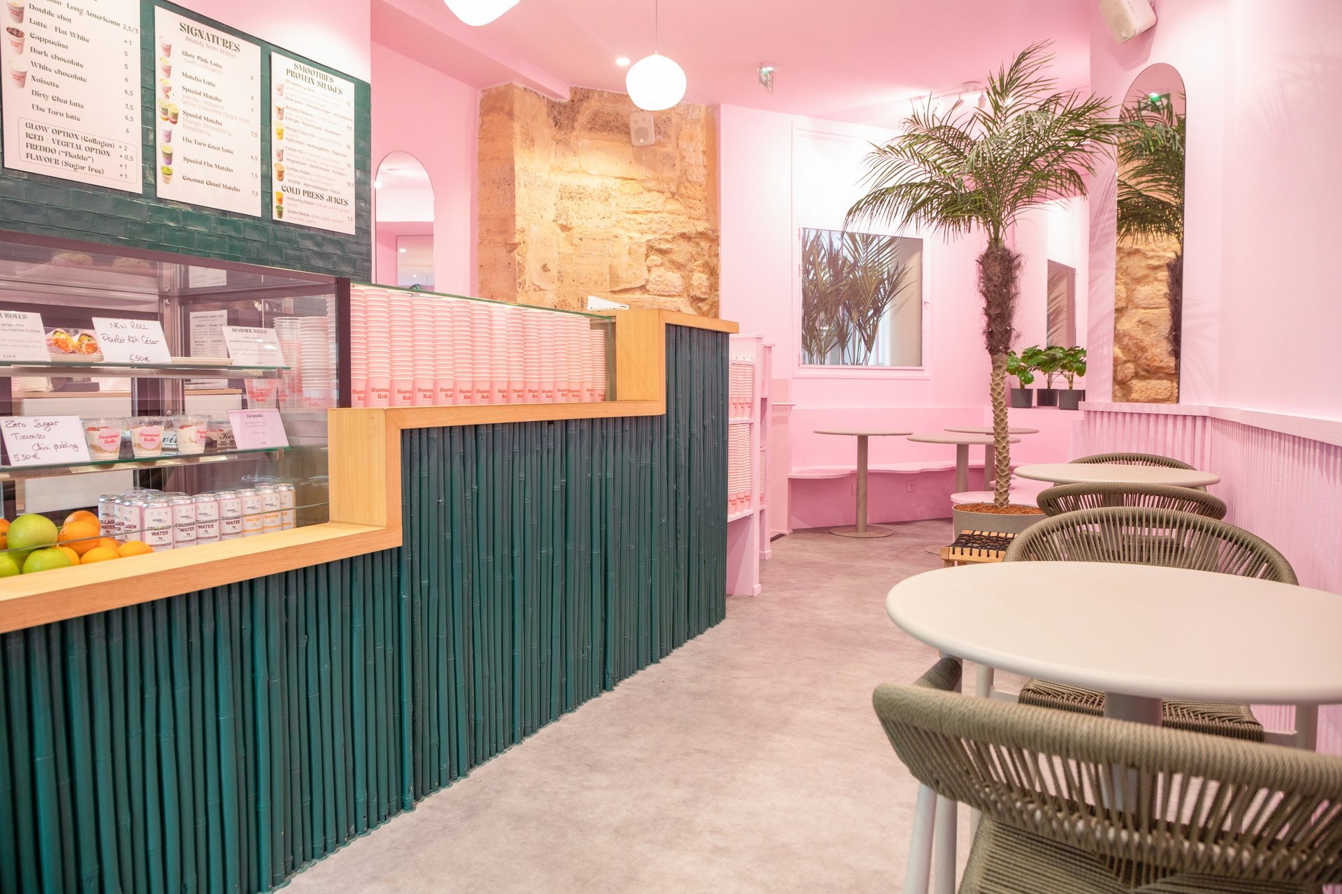 Summer Rolls Pink Paris Healthy Food and Drinks