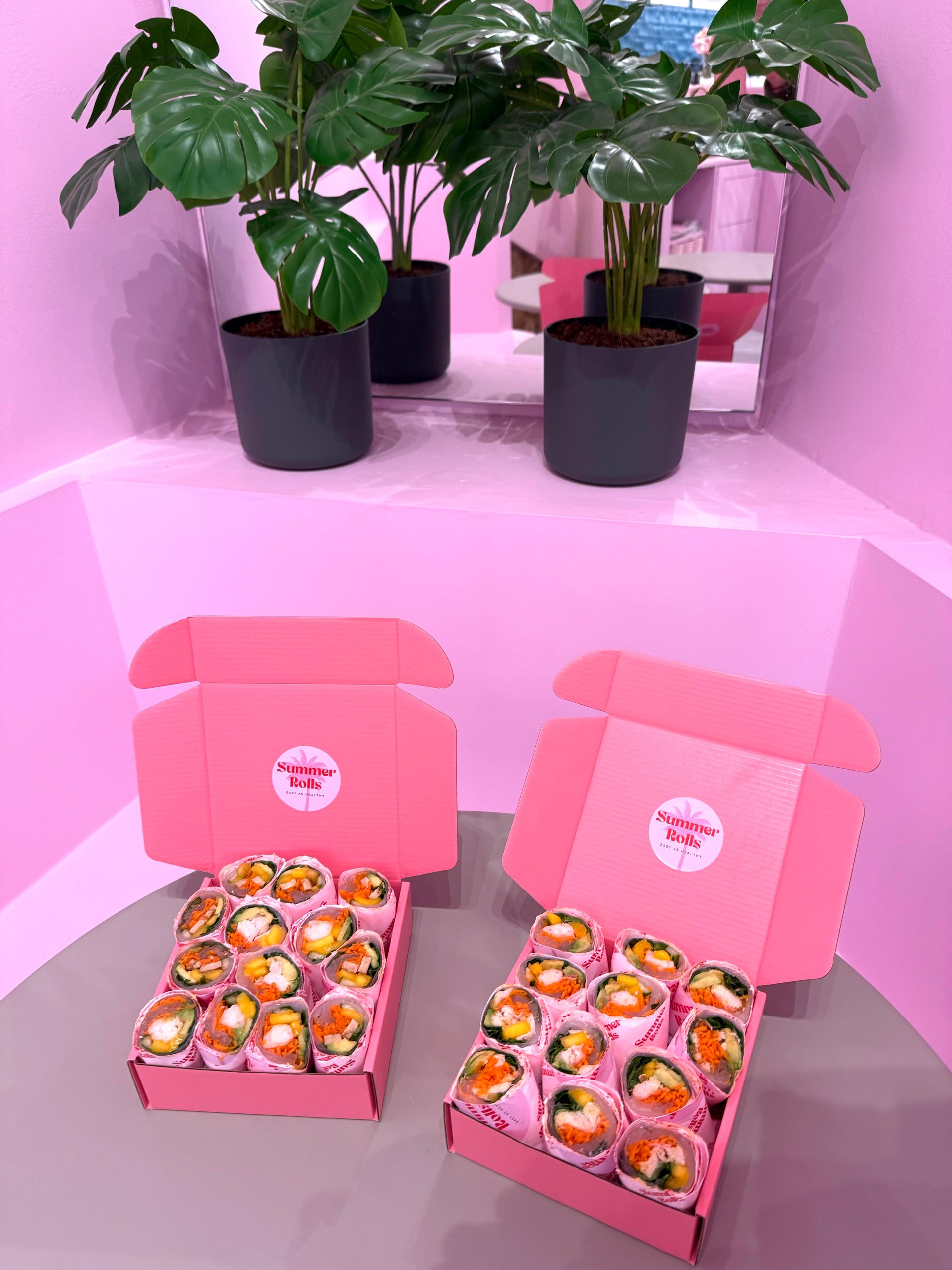Summer Rolls catering evenementiel box rouleaux de printemps frais fête anniversaire bouchée Paris