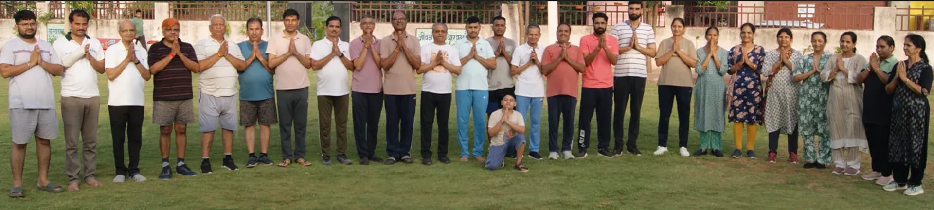 VaidicYoga by Shri RameshChandra Agal Chittaurgarh Rajasthan India . a community yoga for senior citizens FREE Yoga daily