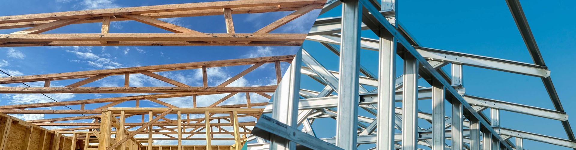 an abstract photo of a curved building with a blue sky in the background