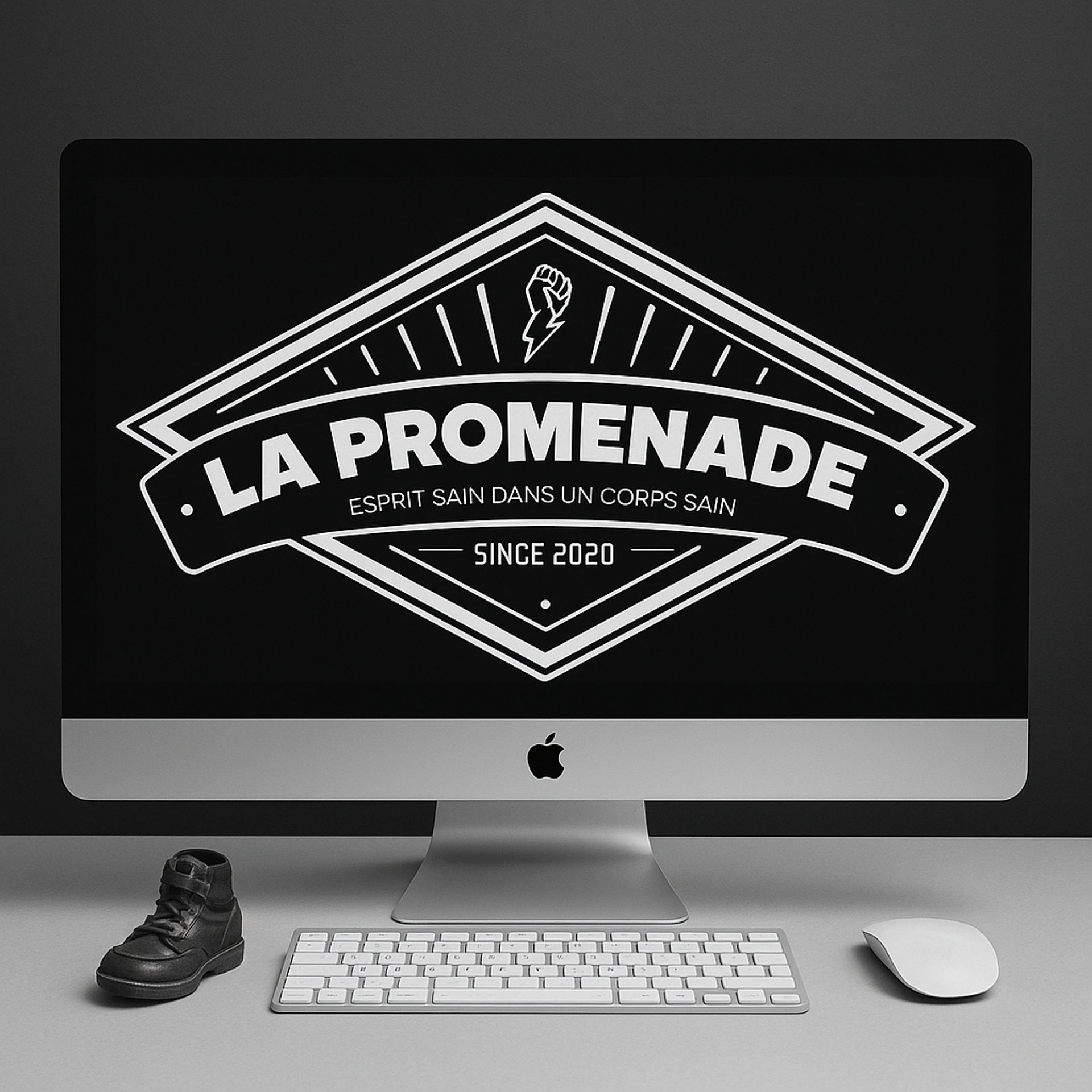 black textile on white textile