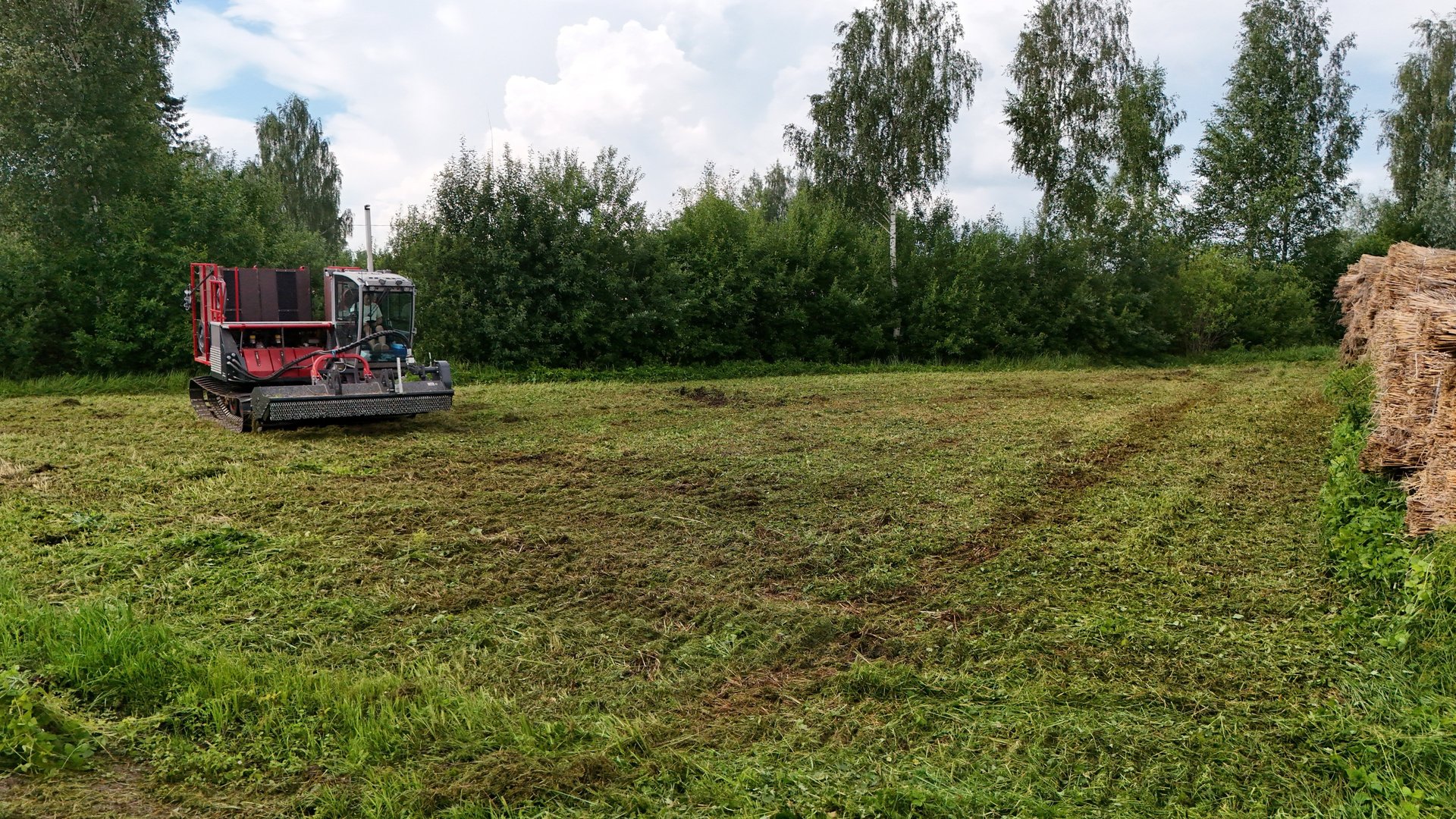 Roomikmasin märgala hooldus Pärnumaa