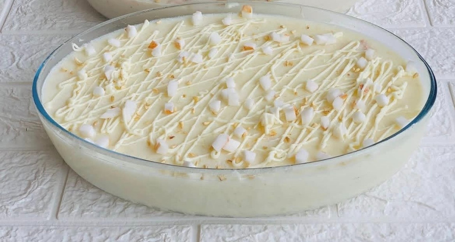 Tender with jelly pudding