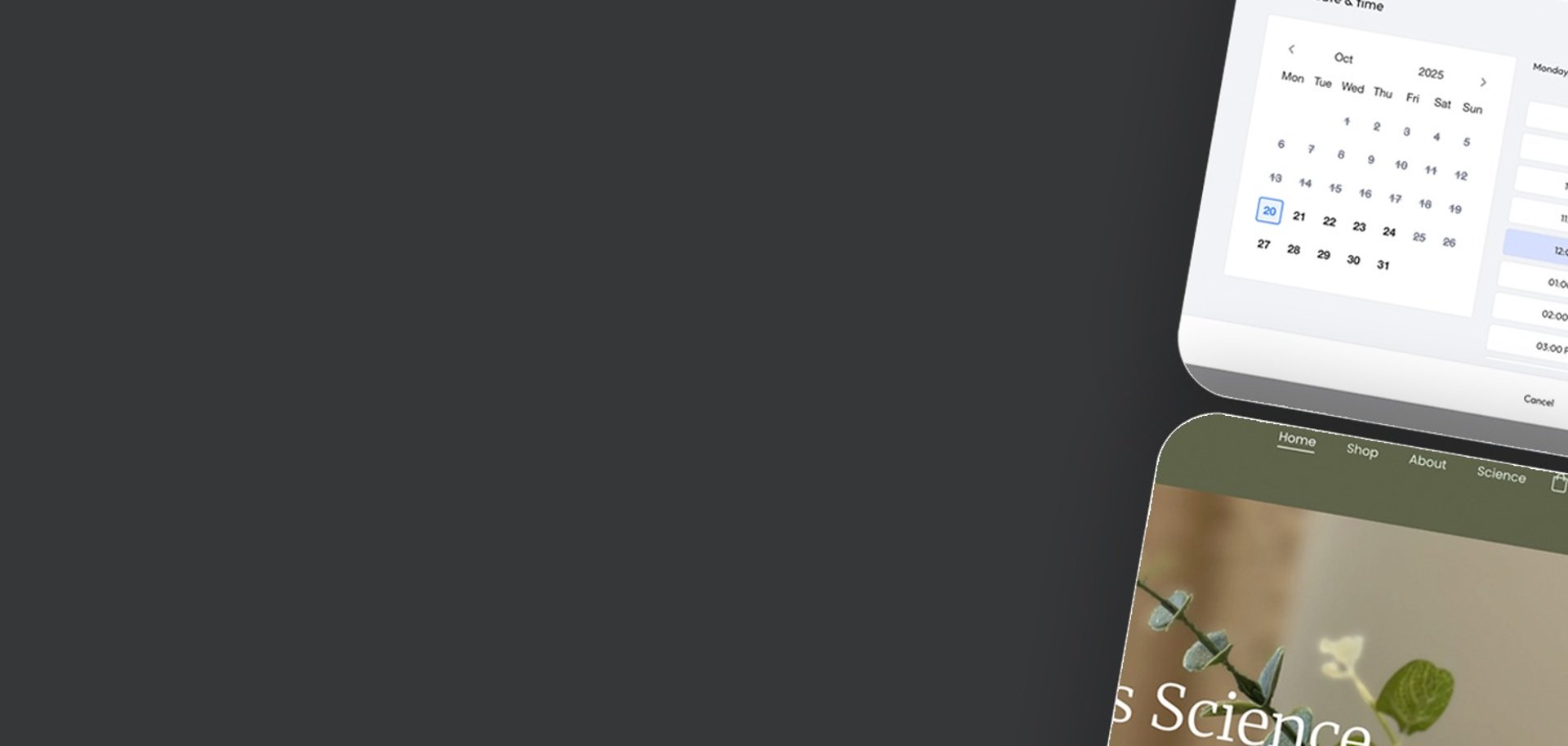 black laptop computer on white table