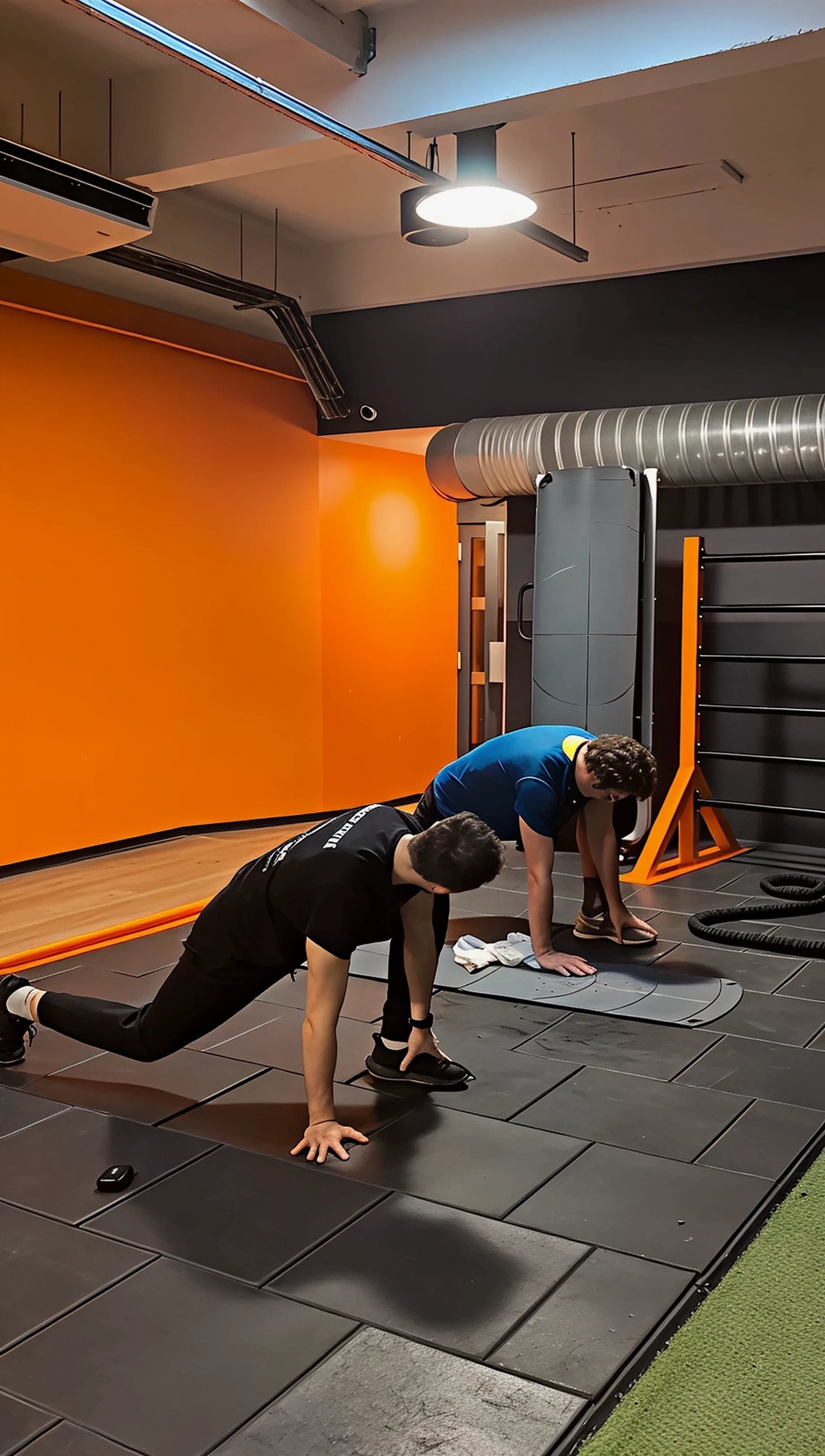 group of women doing yoga