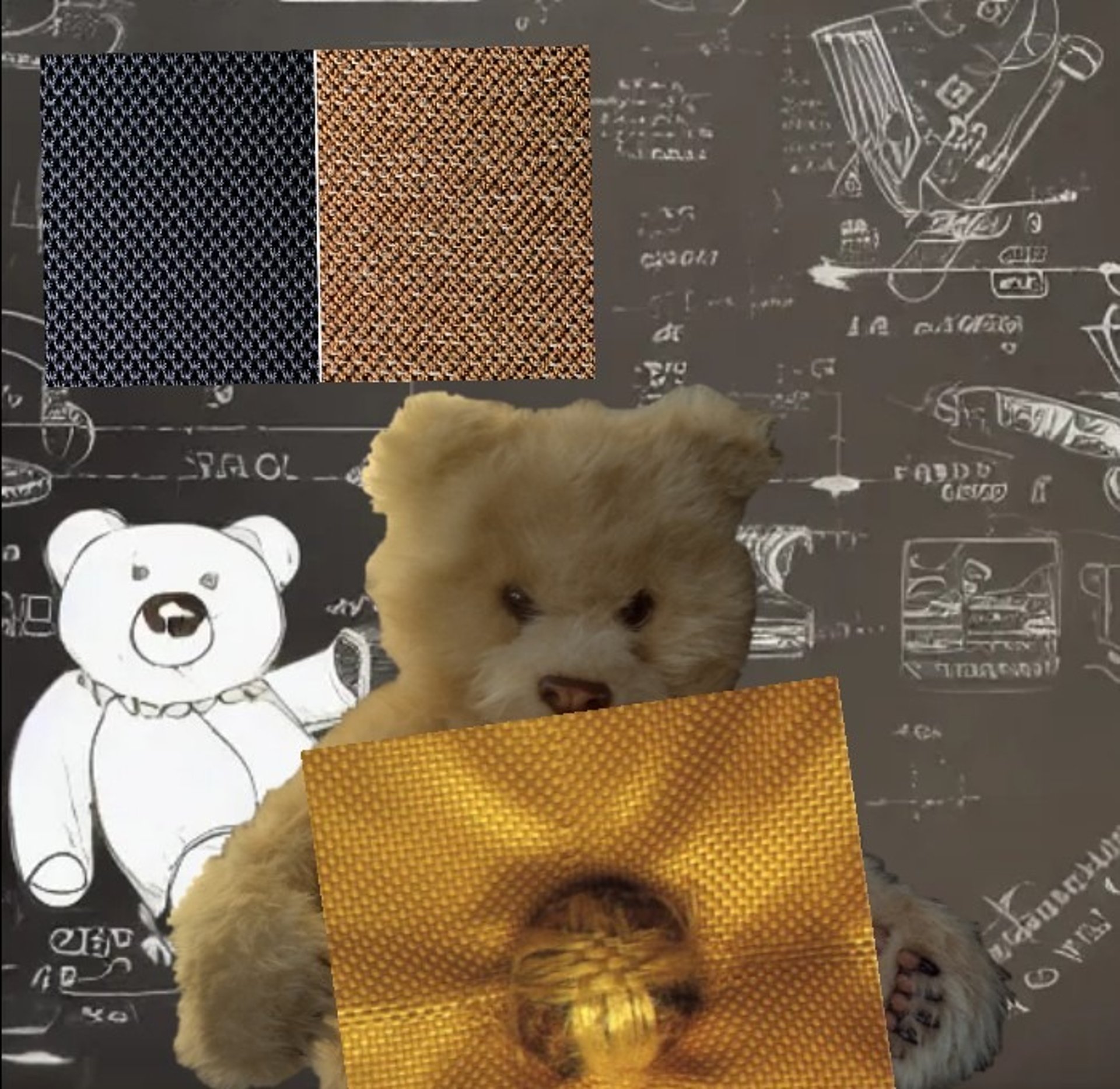 black blue and yellow textile