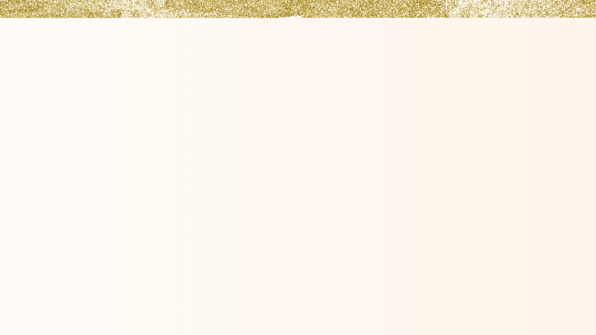 Fond lumineux avec touche d'Or en haut et pluie de couleur