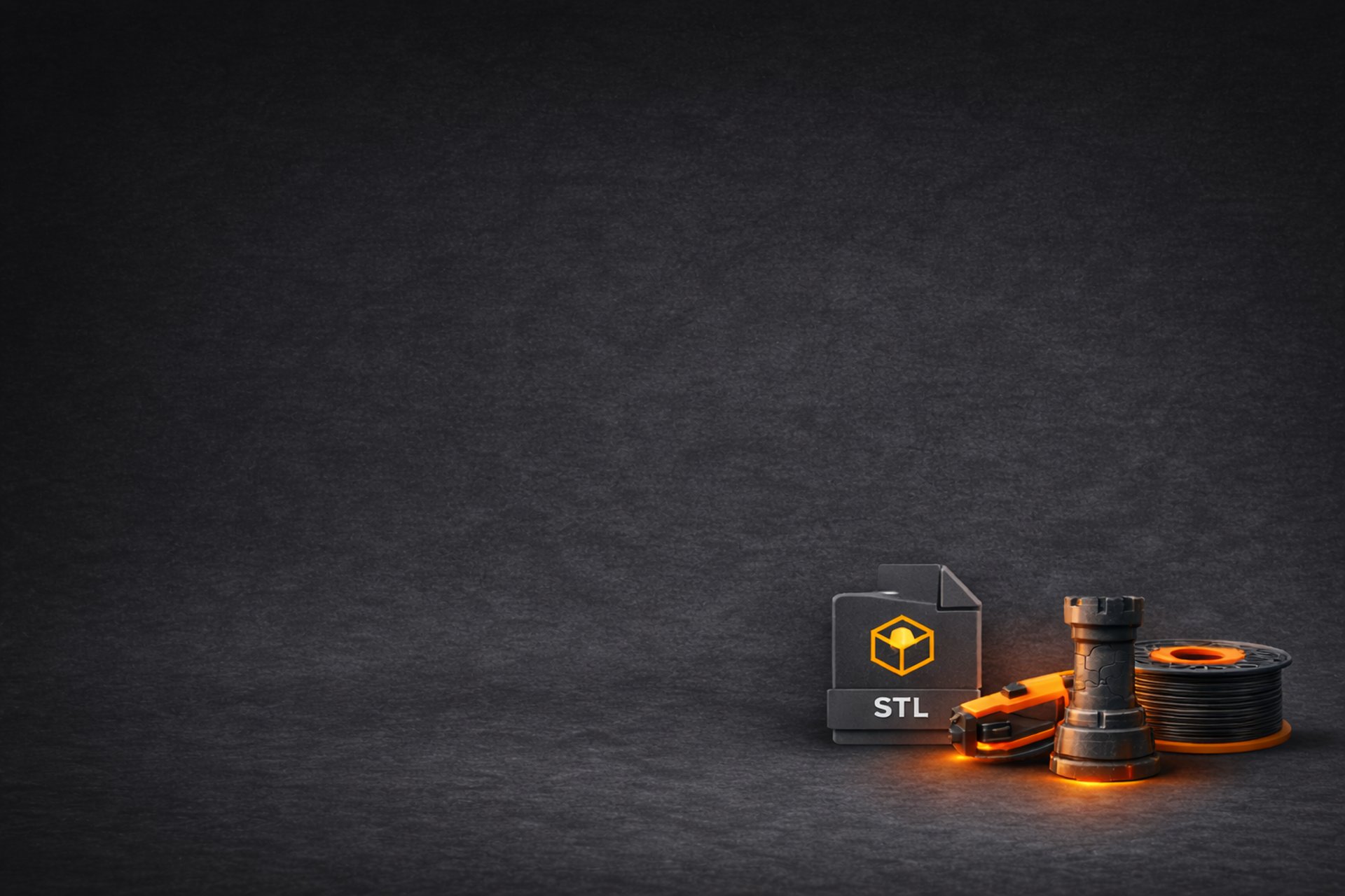 A 3D printer is shown in operation.