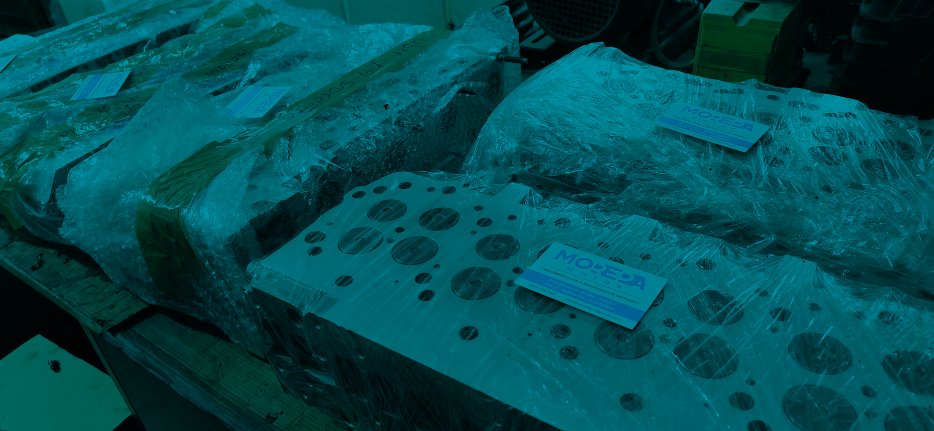 Culatas reconstruidas empacadas