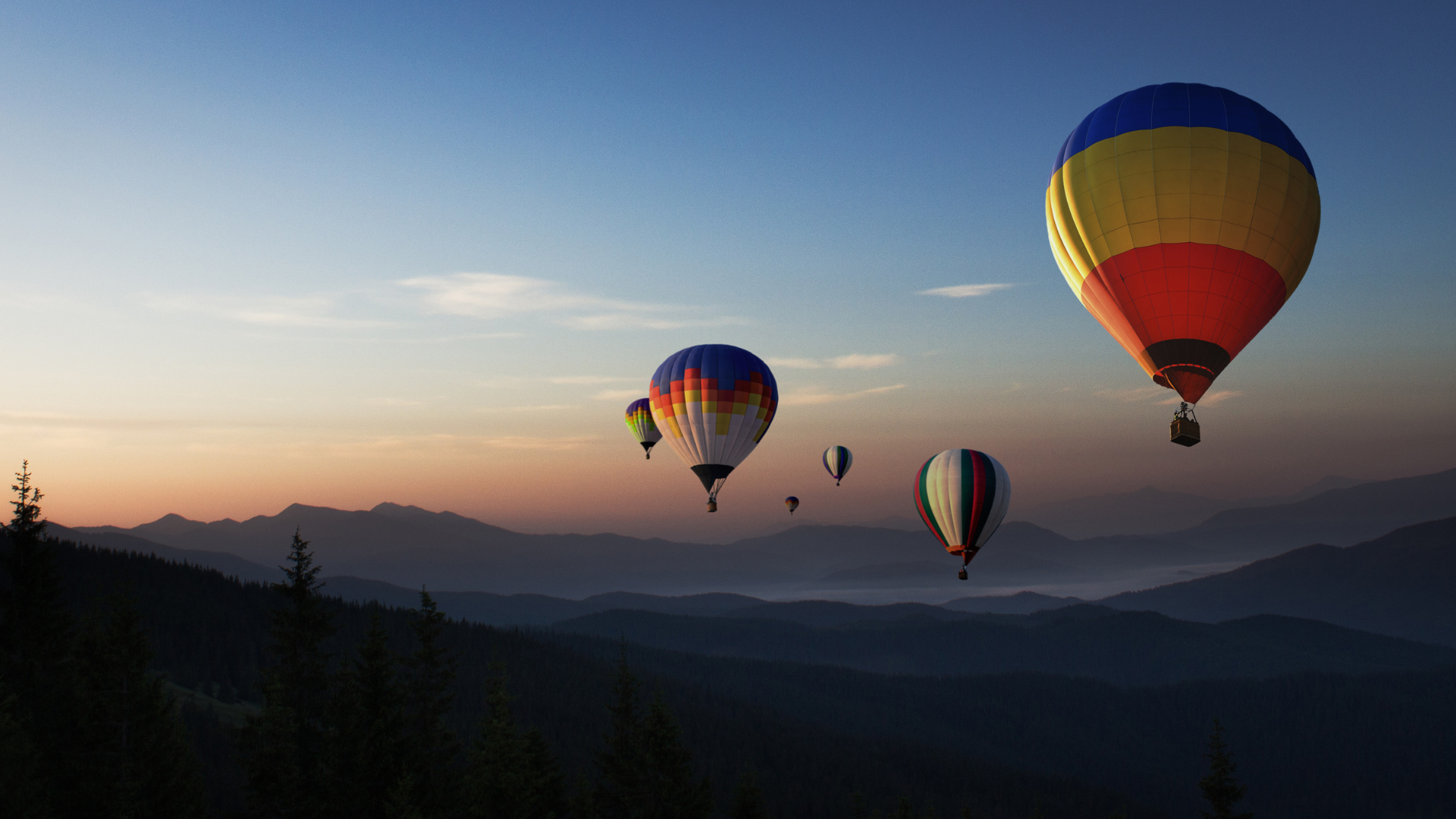 an abstract photo of a curved building with a blue sky in the background