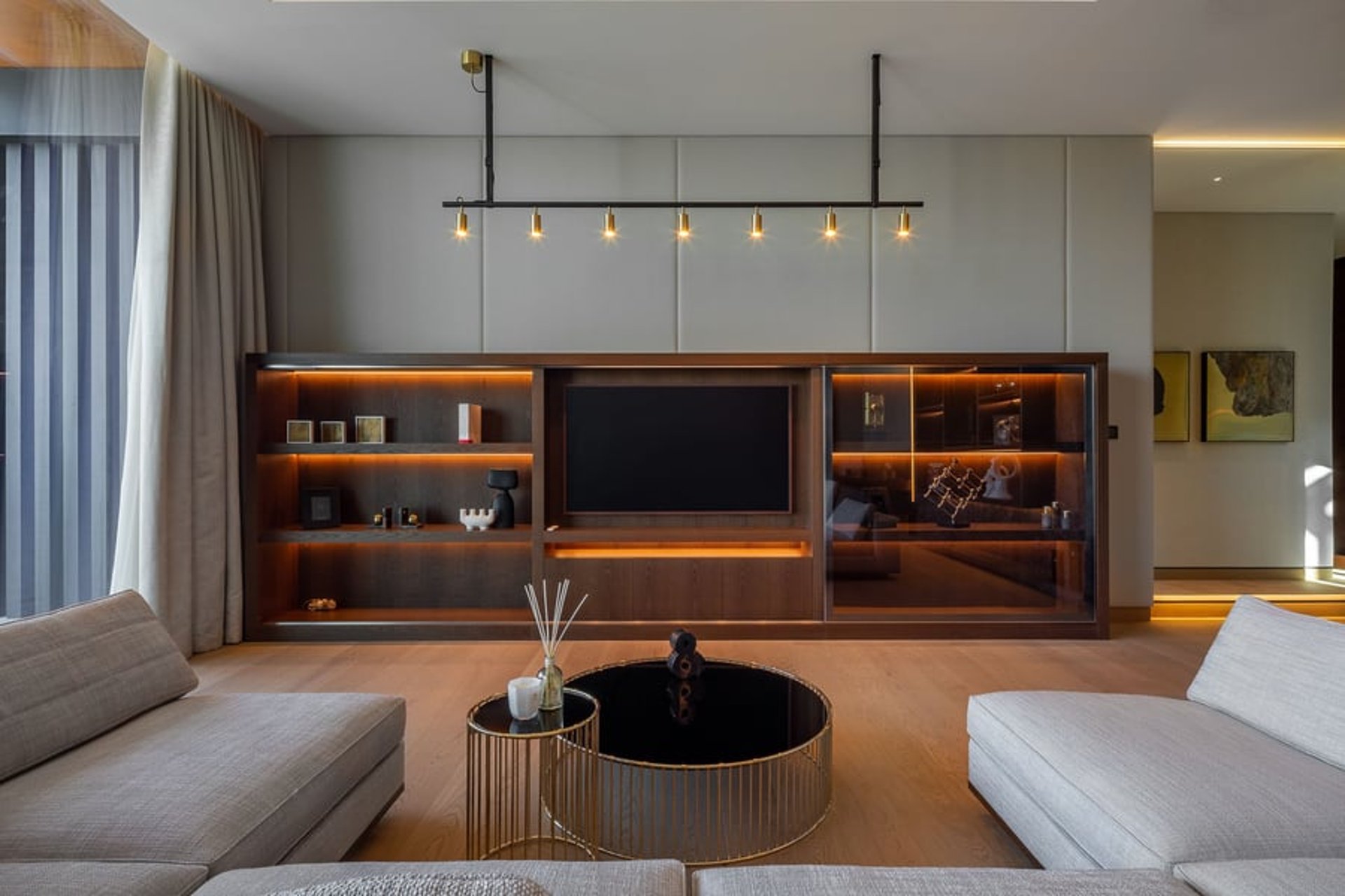 a group of men on a building