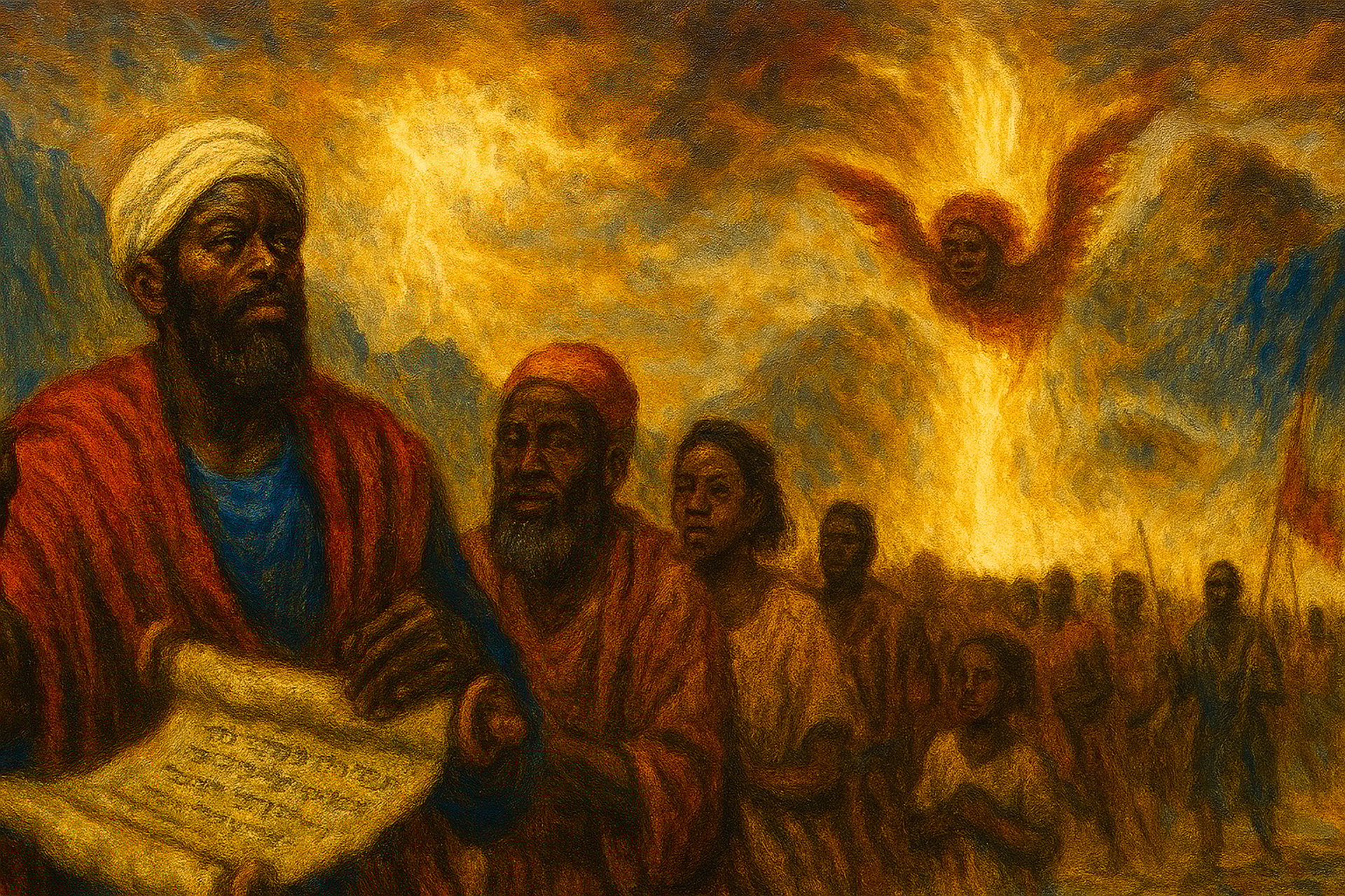 an abstract photo of a curved building with a blue sky in the background