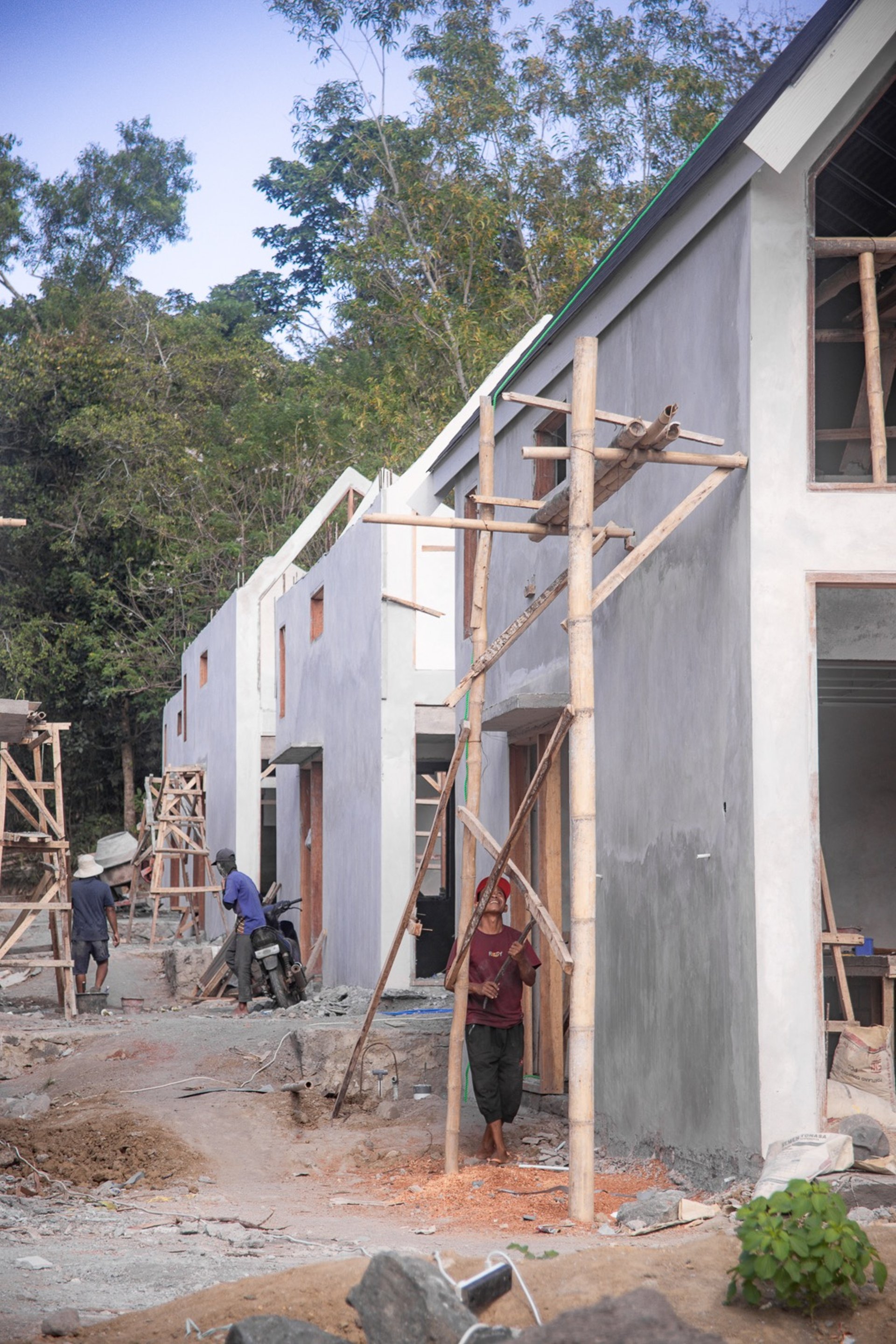 high-angle photography of man surfing giant wave