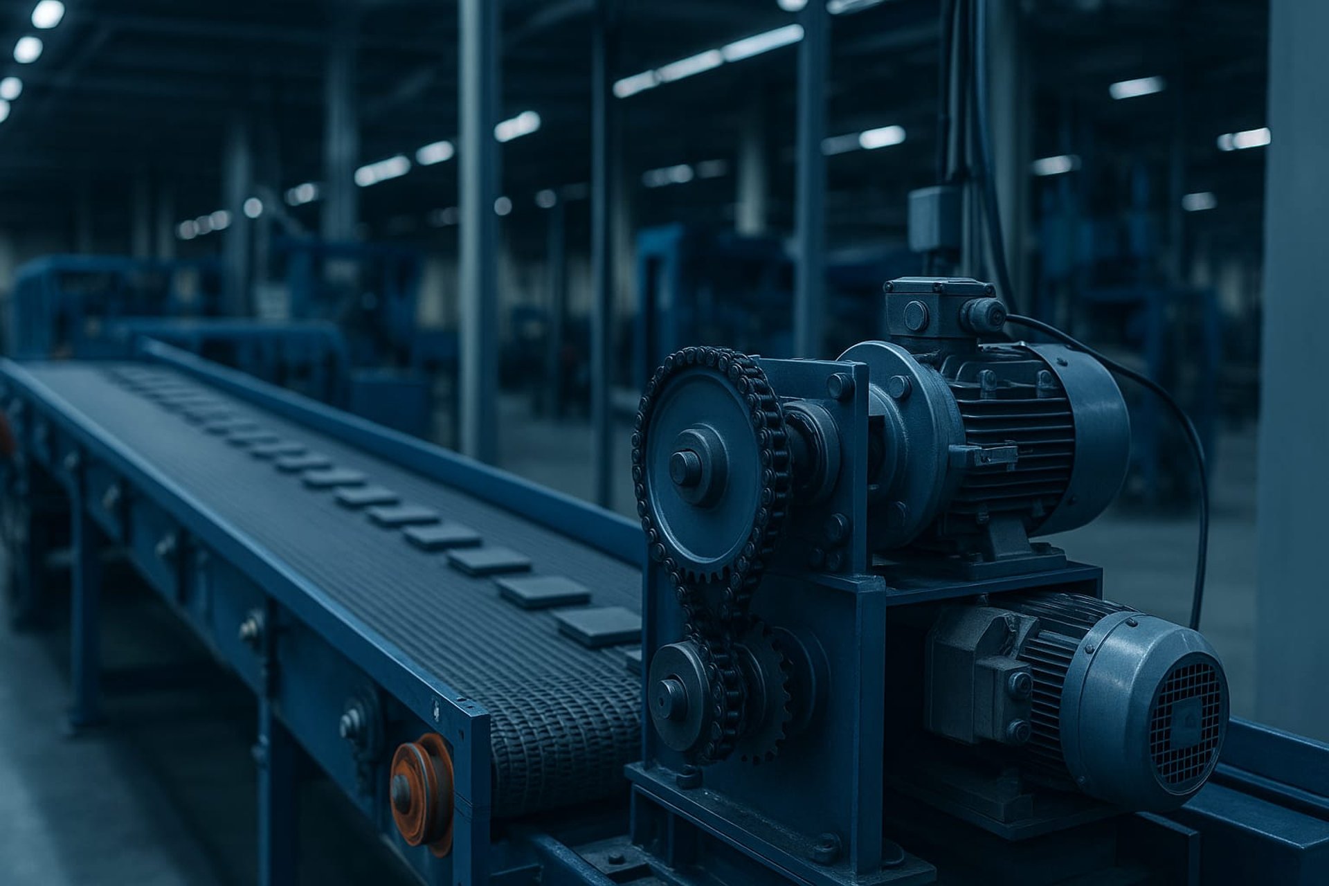 an abstract photo of a curved building with a blue sky in the background