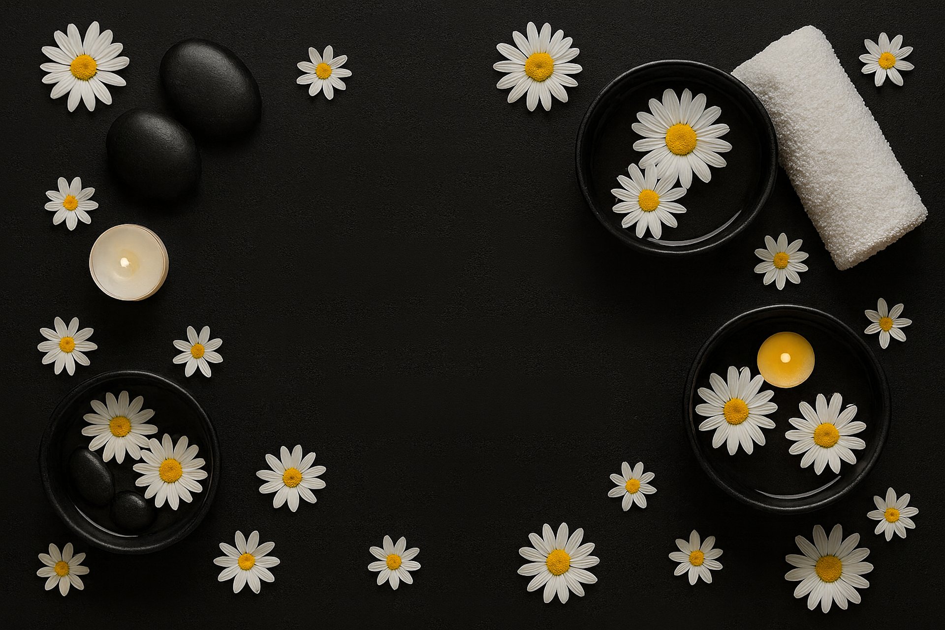 black and white bed linen