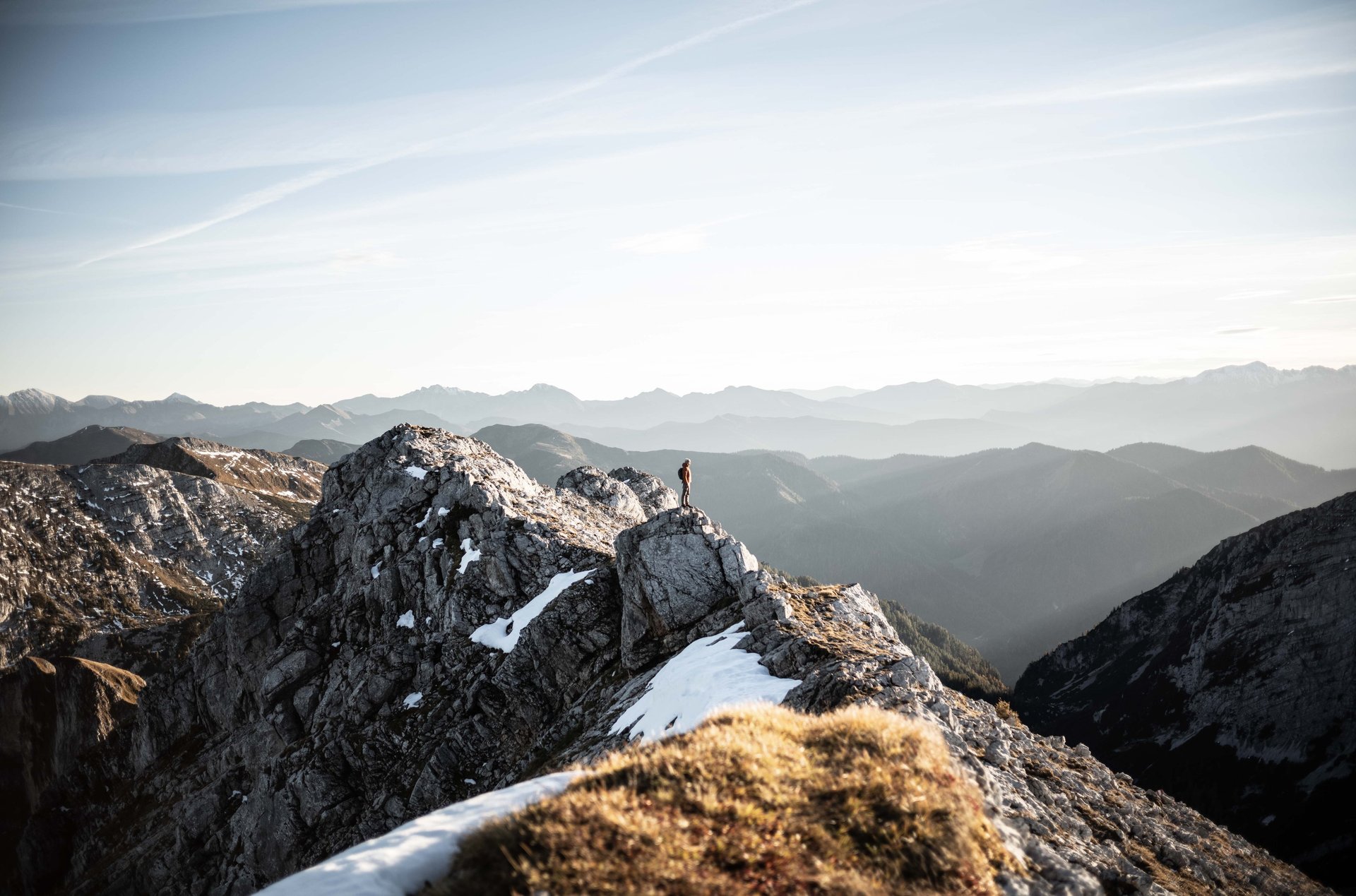 Führungskraft am Berg bei Führungskräftecoaching / Executive Coaching am Berg mit Rene Guhl Business Mentalcoach 