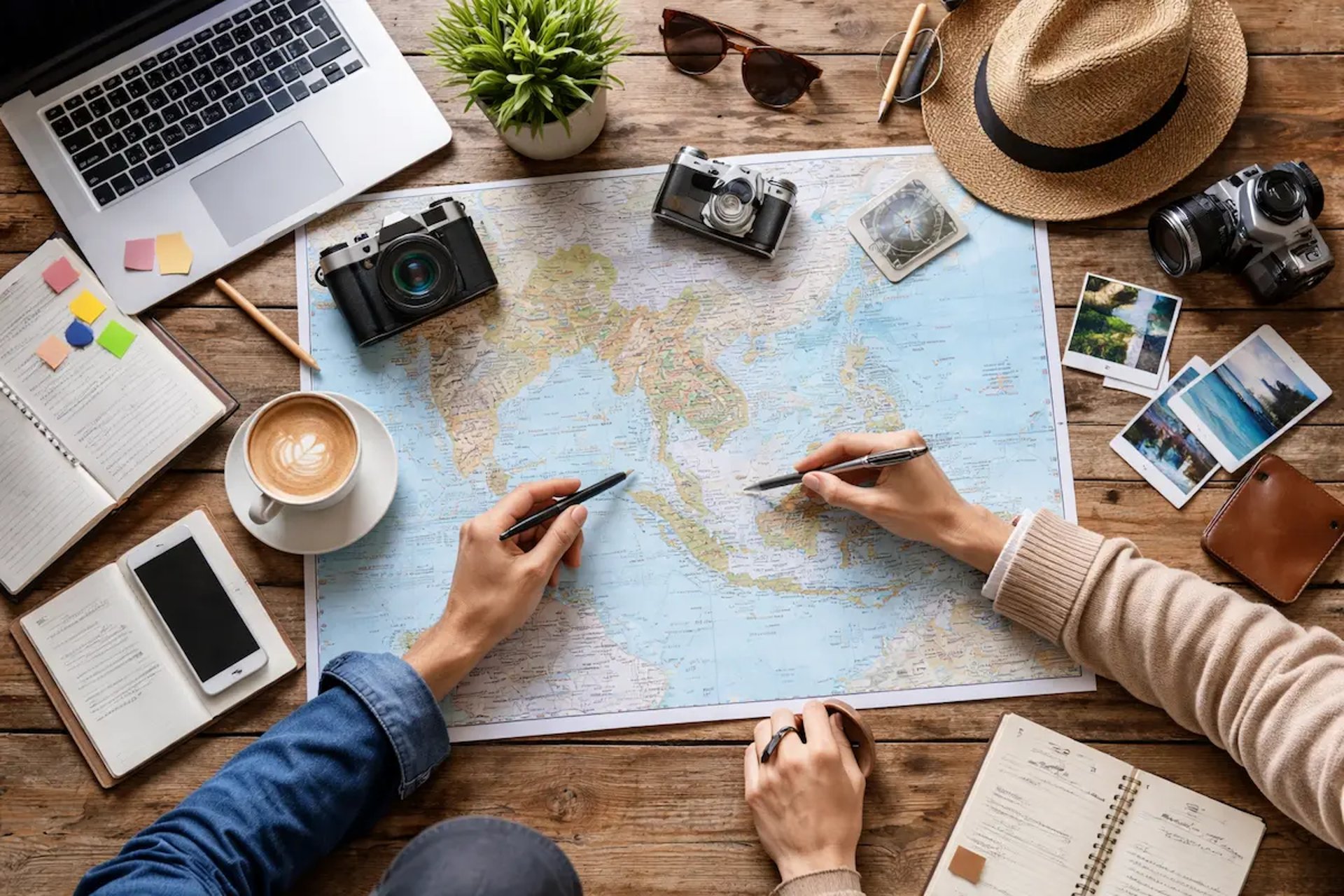an abstract photo of a curved building with a blue sky in the background