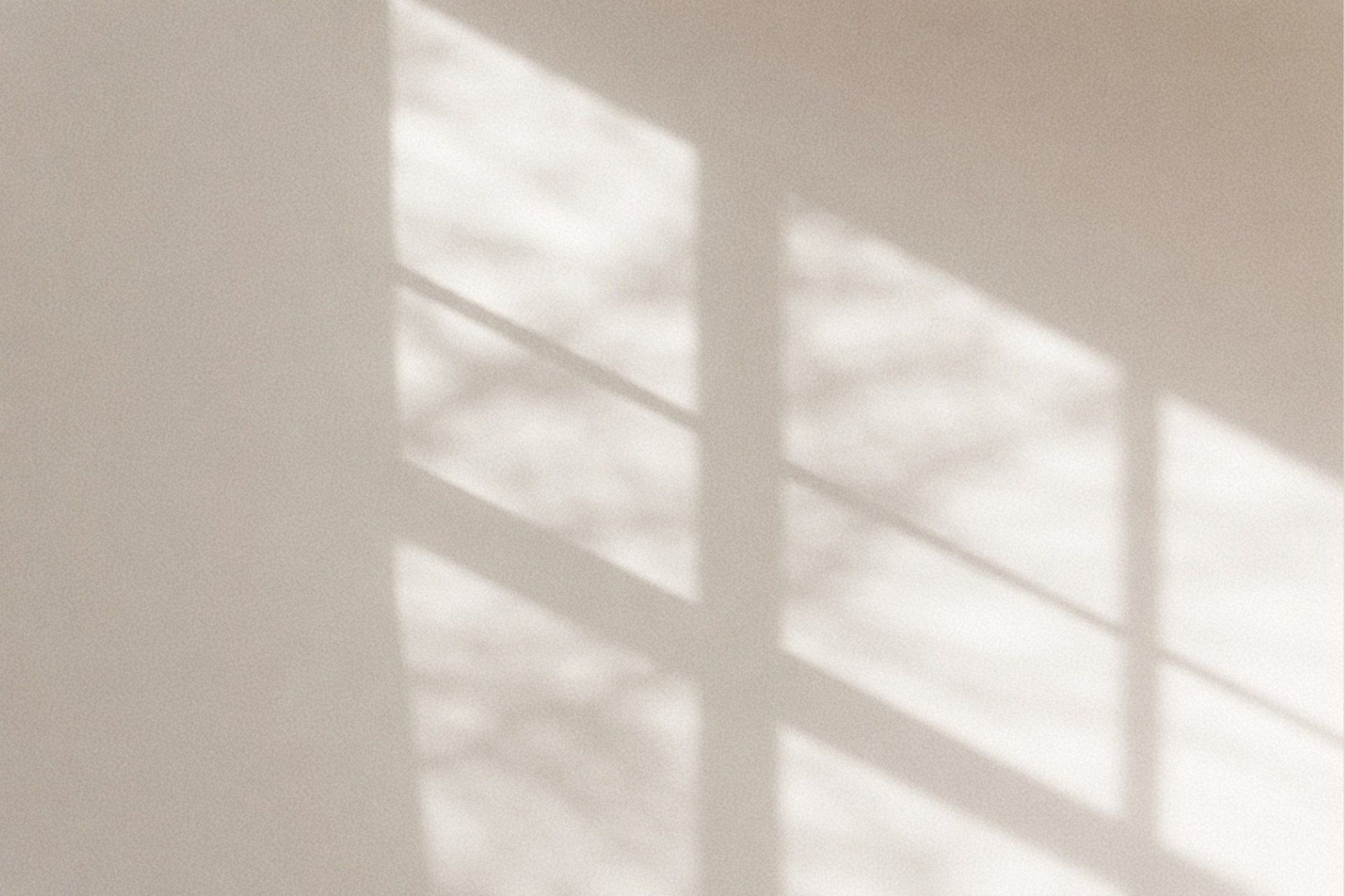 A light shines on two blocks of concrete