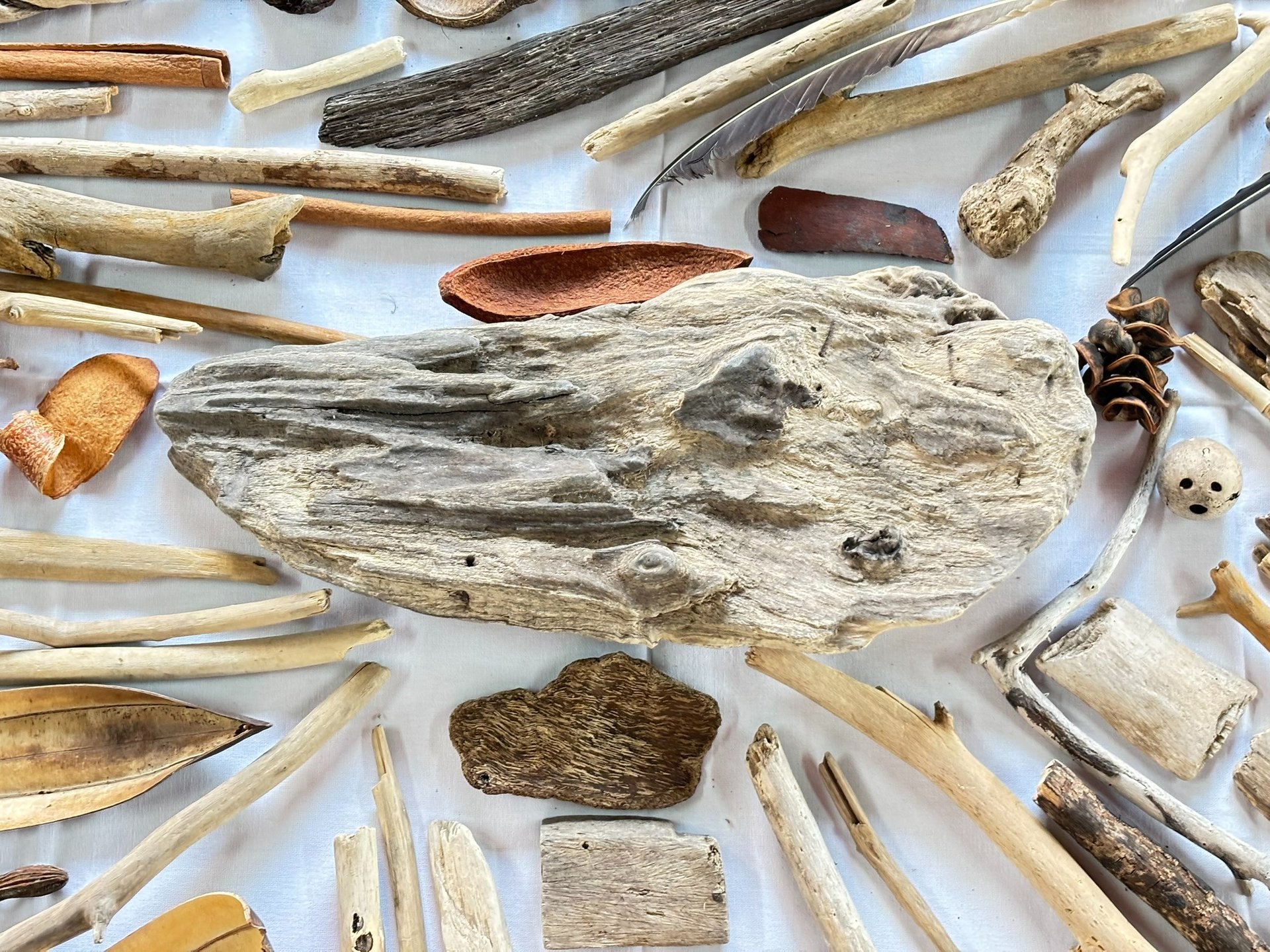 an abstract photo of a curved building with a blue sky in the background