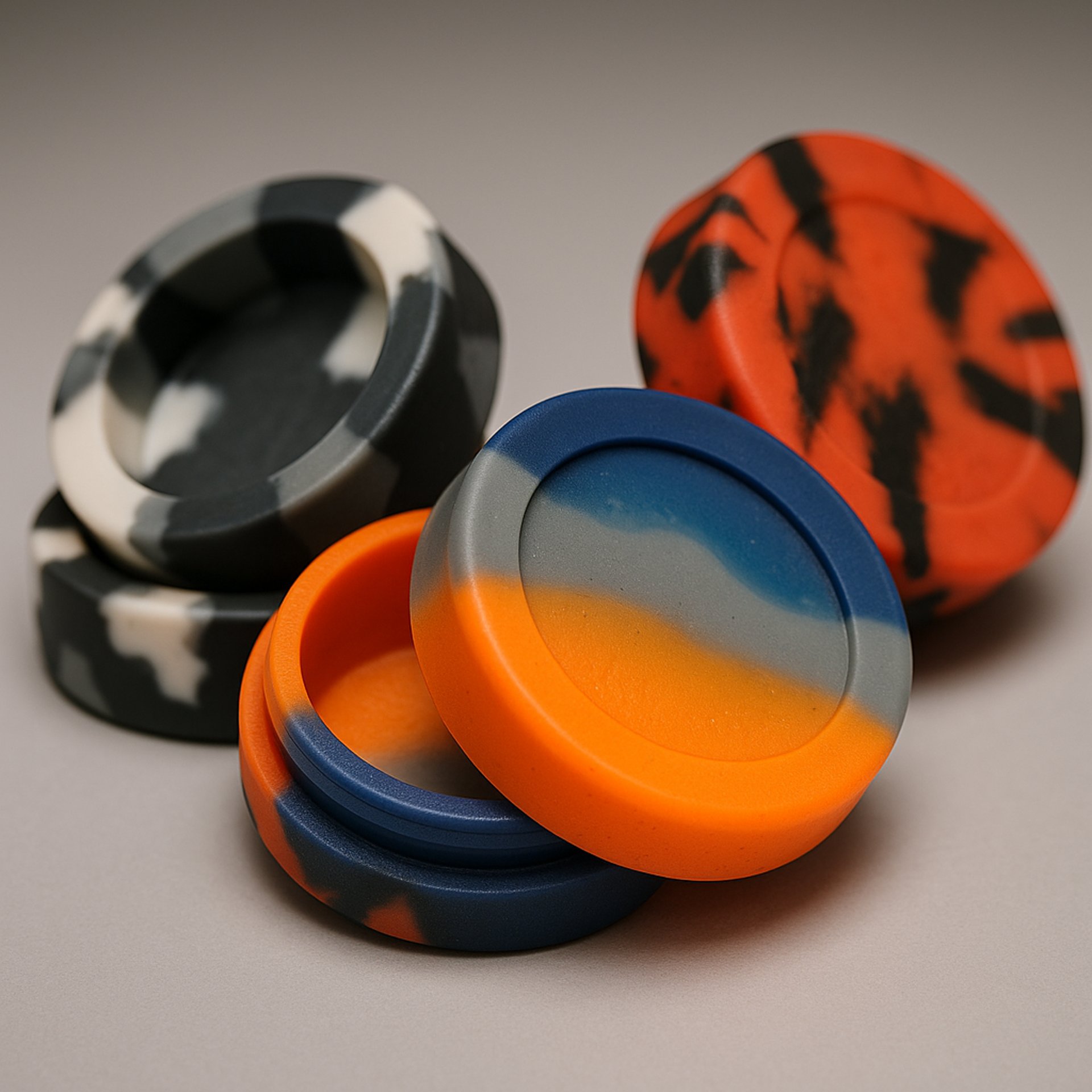 black and brown leather padded tub sofa