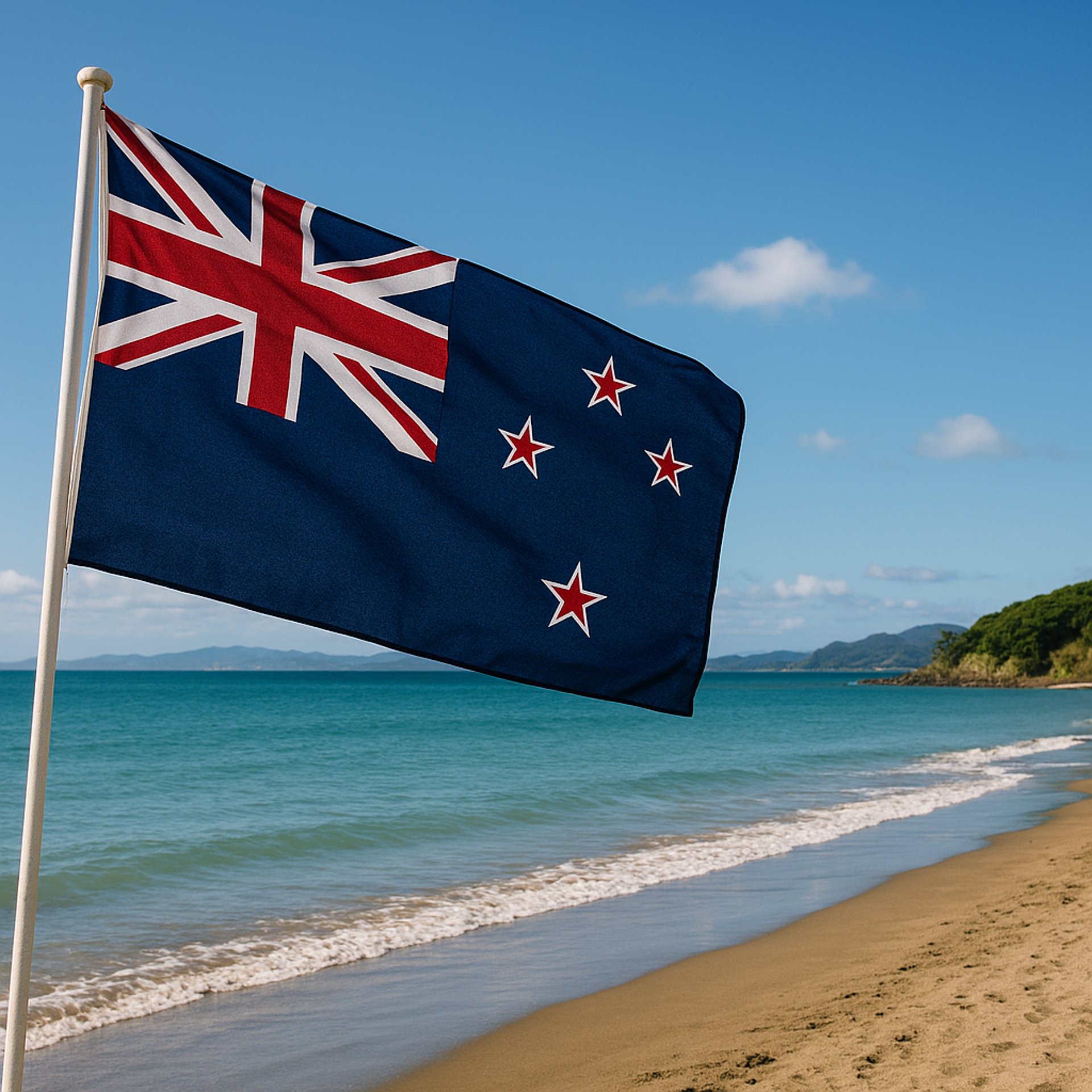 red flag on brown wooden boat on sea shore during daytime
