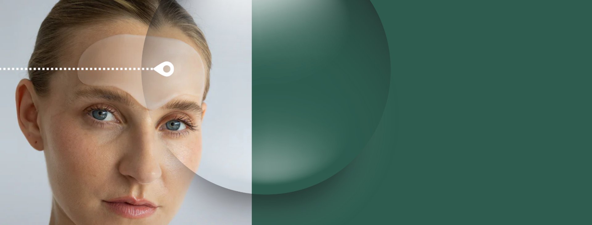 an abstract photo of a curved building with a blue sky in the background