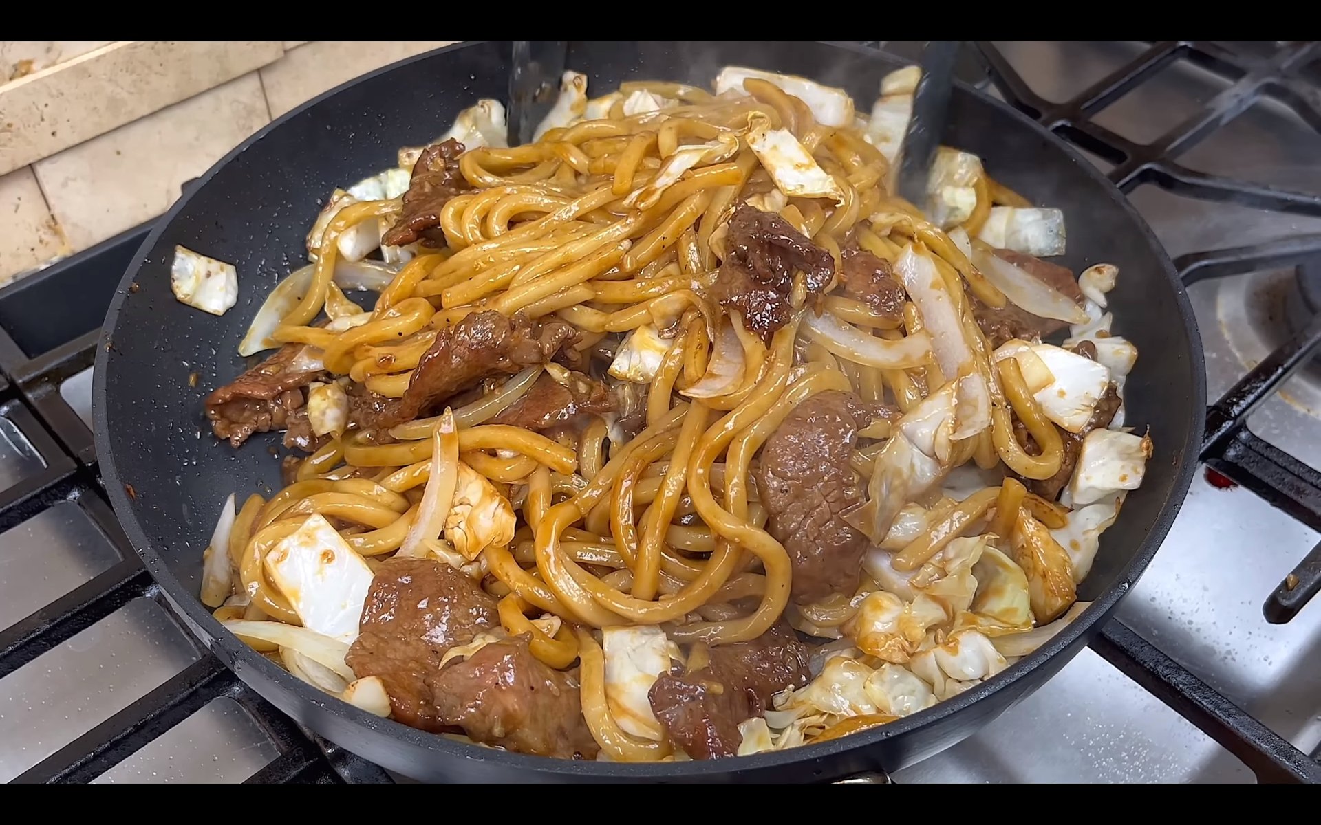 Beef Yaki Udon Noodle