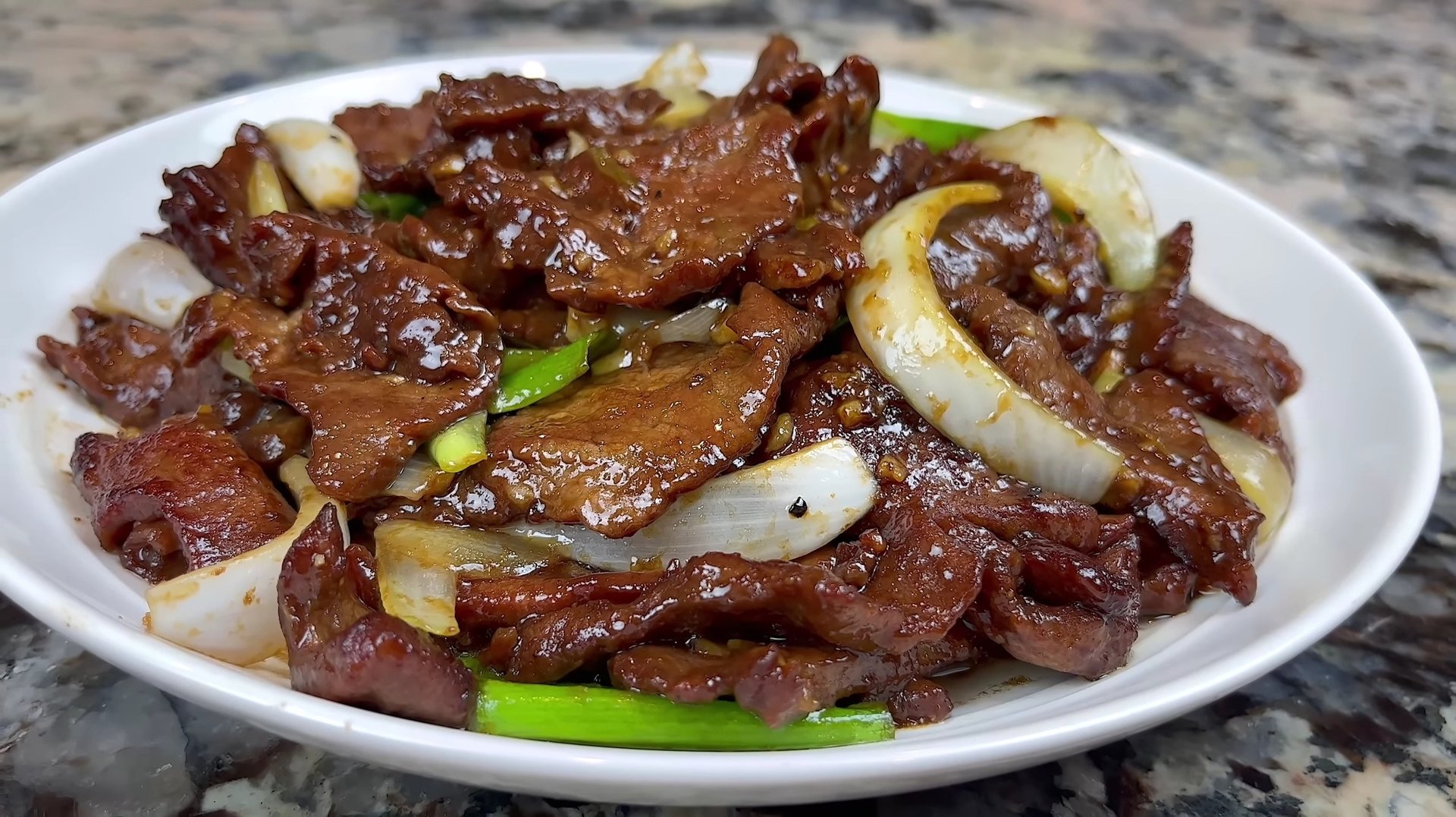 Beef and Onion Stir Fry 