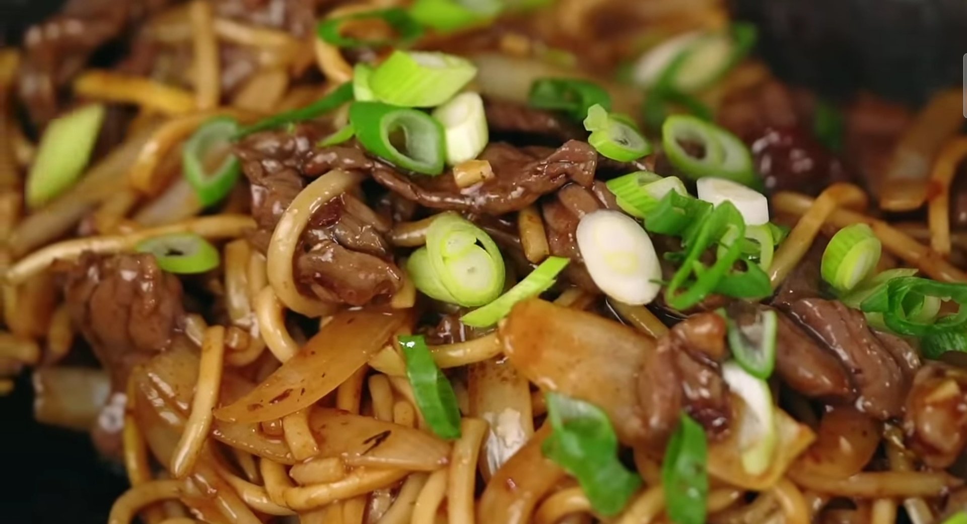 Super Tender Mongolian Beef… With Noodles!