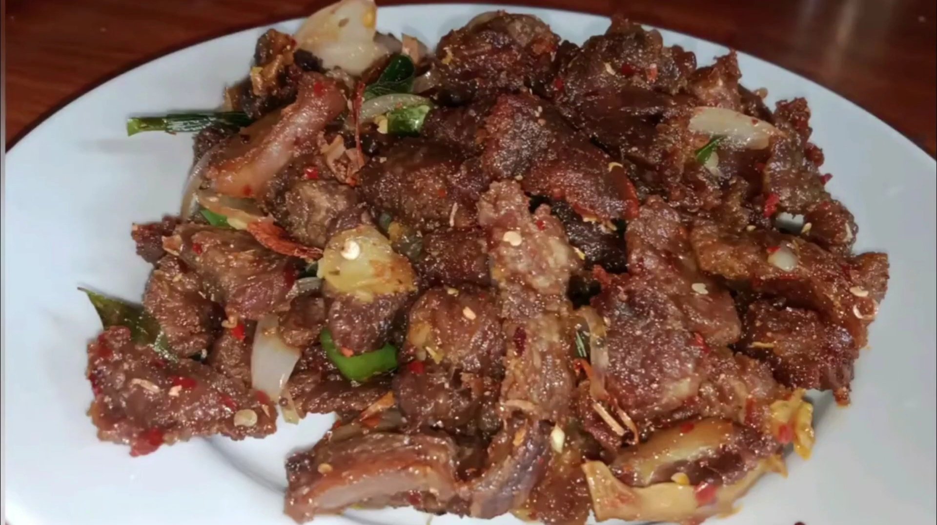 Beef Baduma: A Flavorful Stir-Fry with Rich Spices