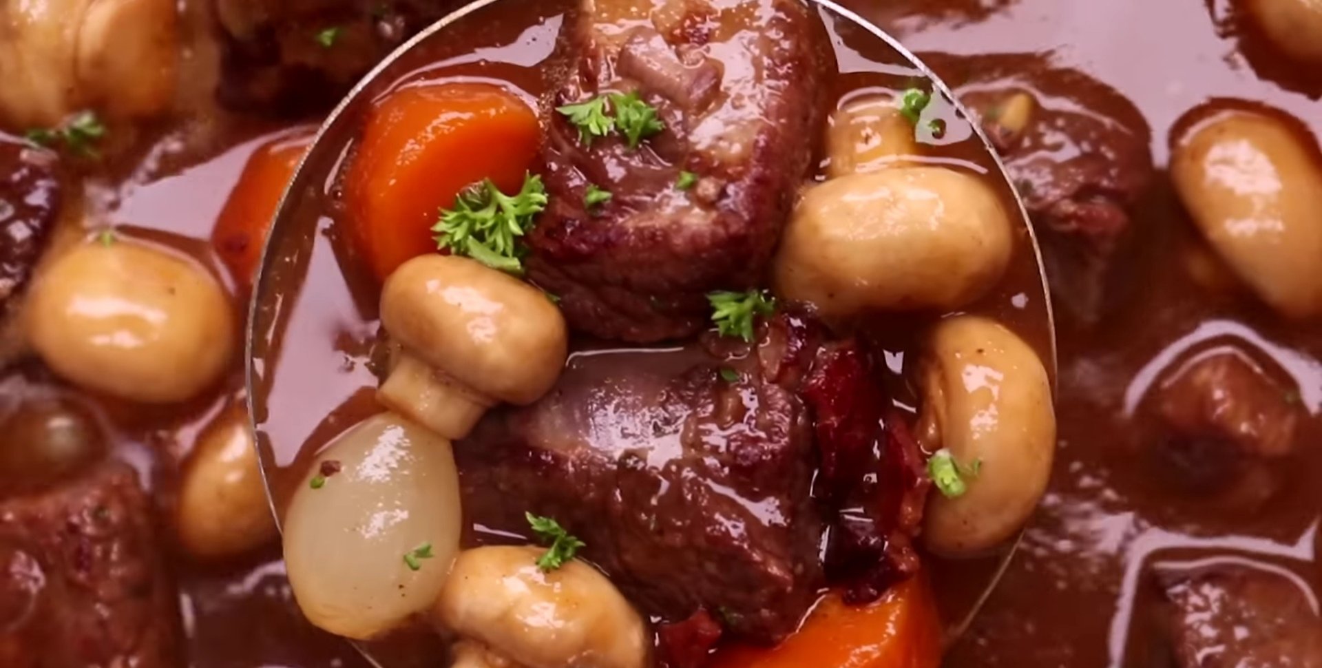 Rich & Hearty Beef Bourguignon – A Classic French Comfort Dish