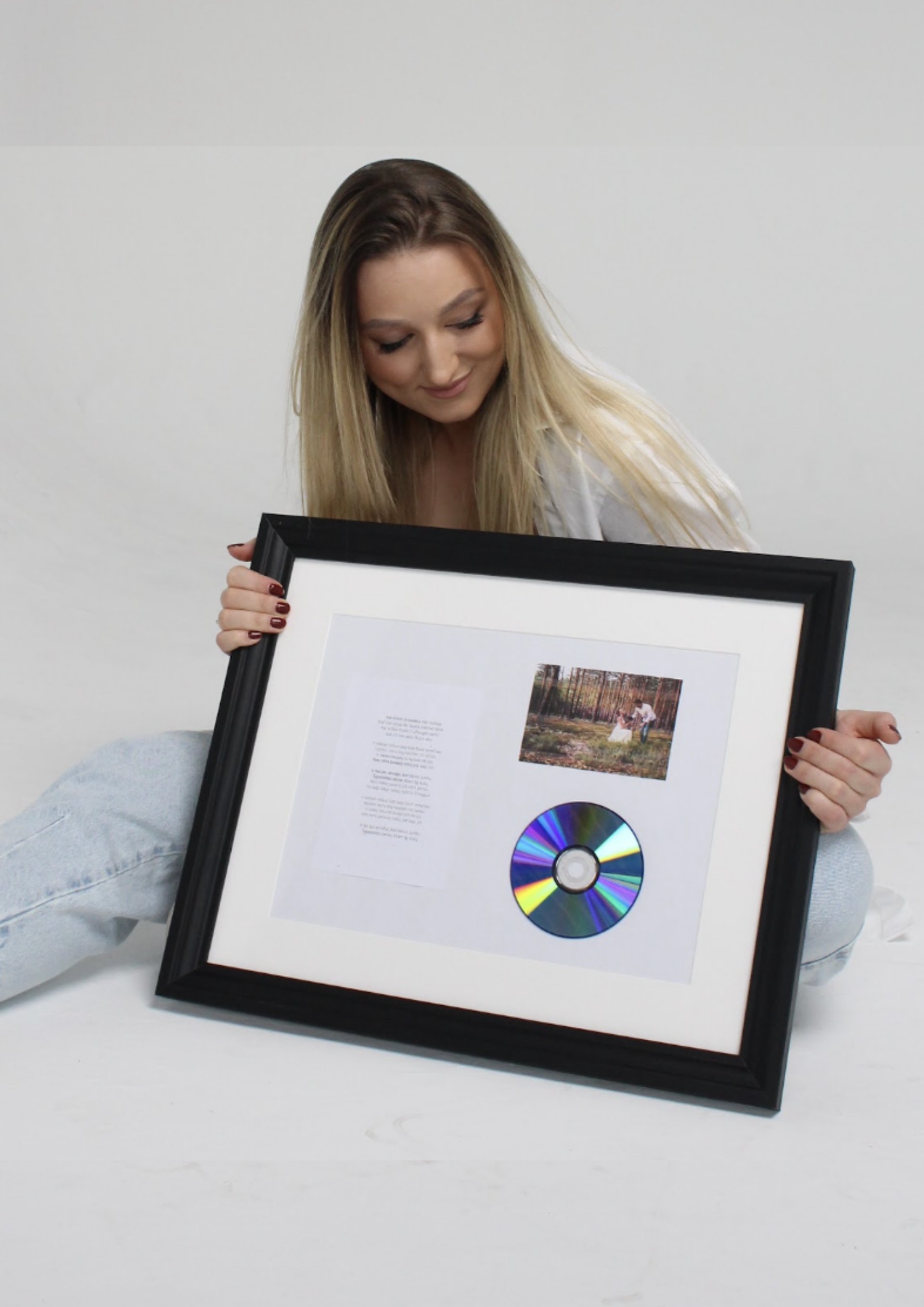 a sheet of music with flowers on top of it