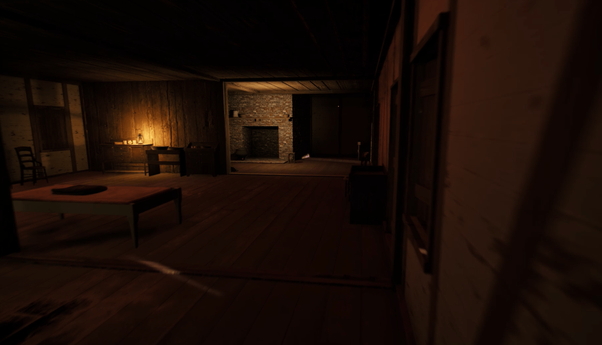 Coded Black gameplay screenshot showing a small, dark slave hospital.