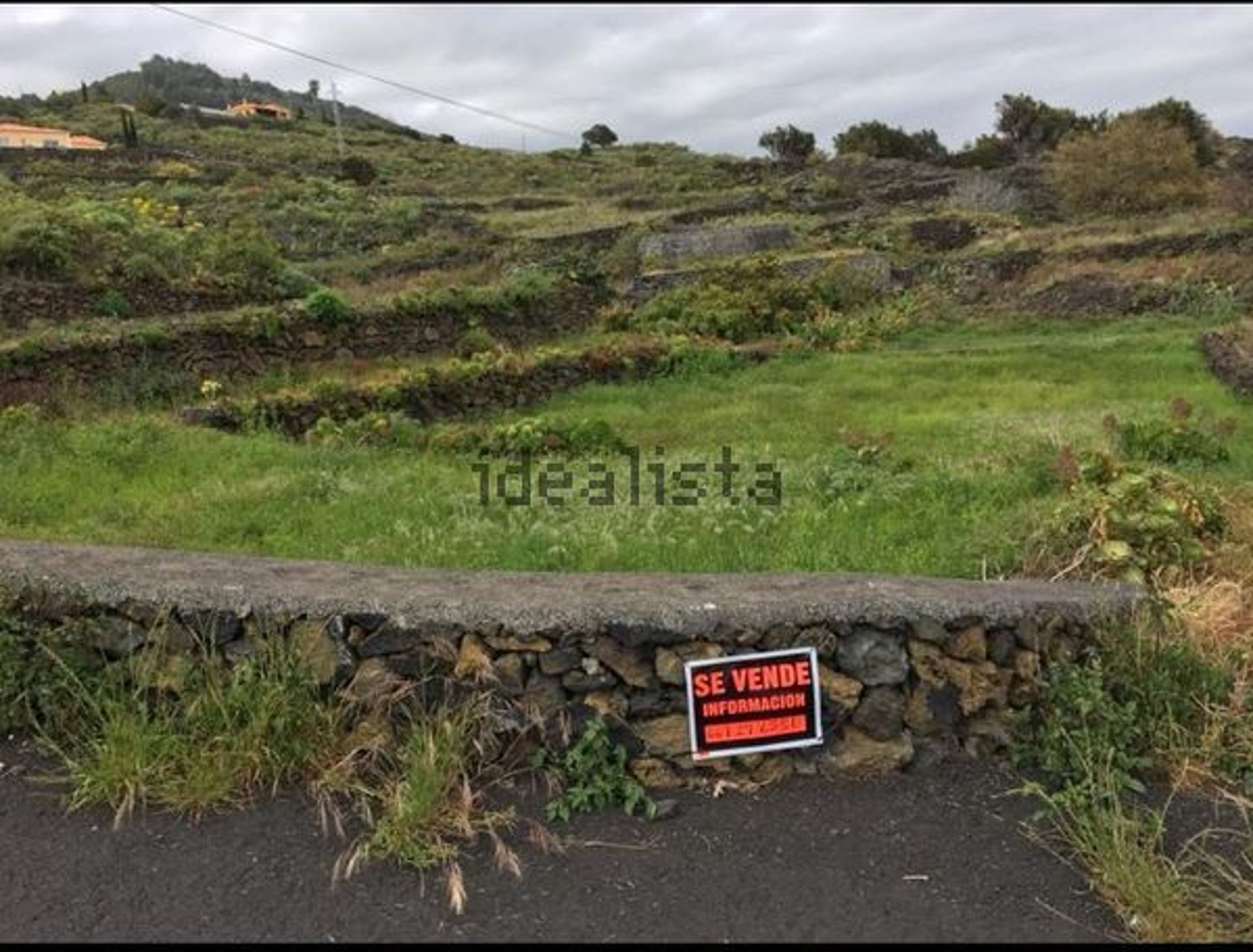 Terraced fields and a village nestled in the hills.