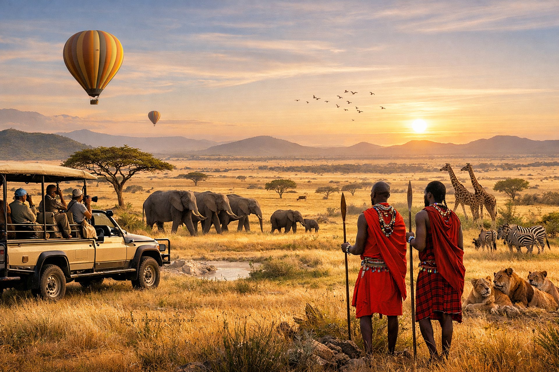 woman wearing yellow long-sleeved dress under white clouds and blue sky during daytime