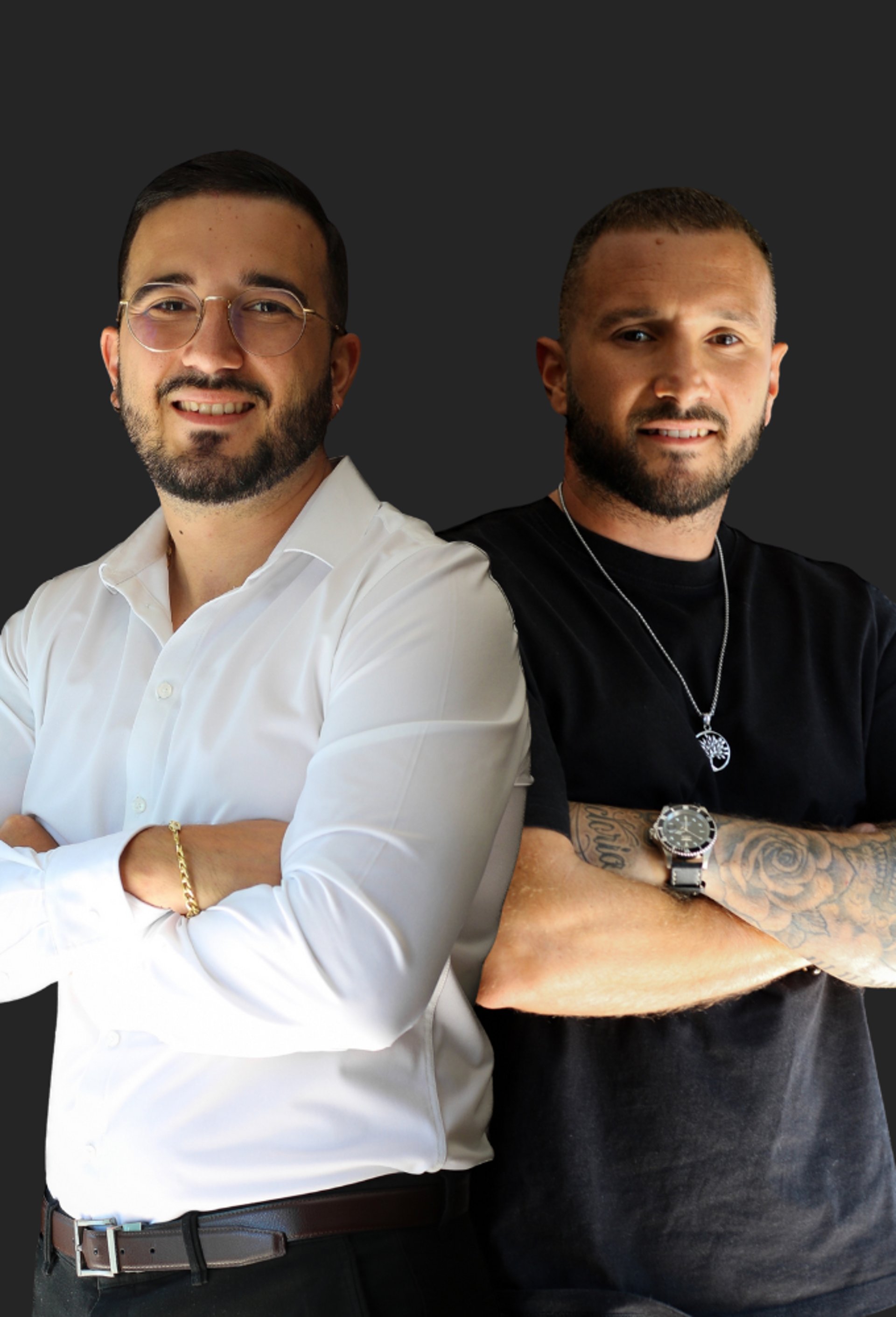 black and brown leather padded tub sofa