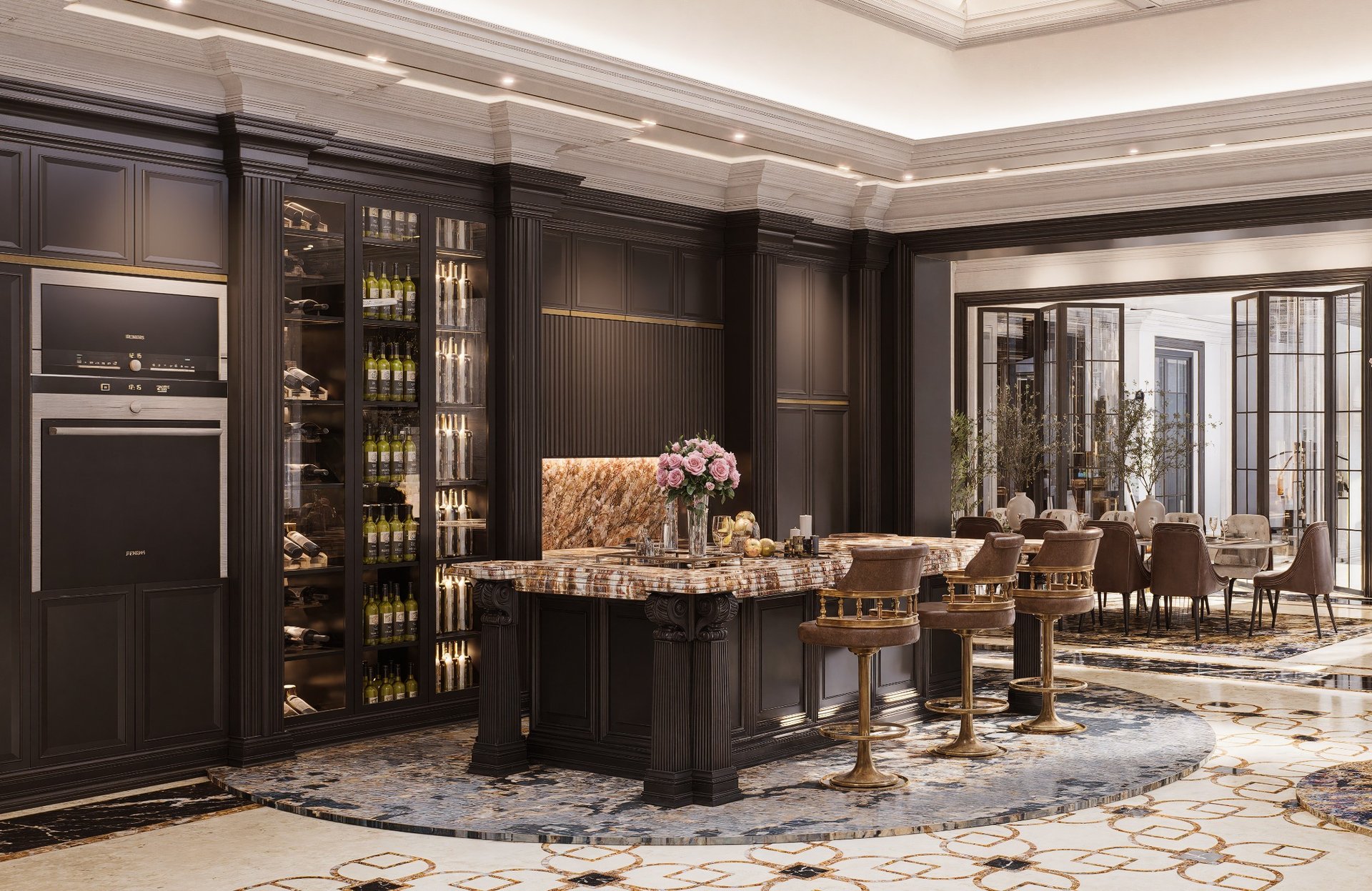 black blue and yellow textile