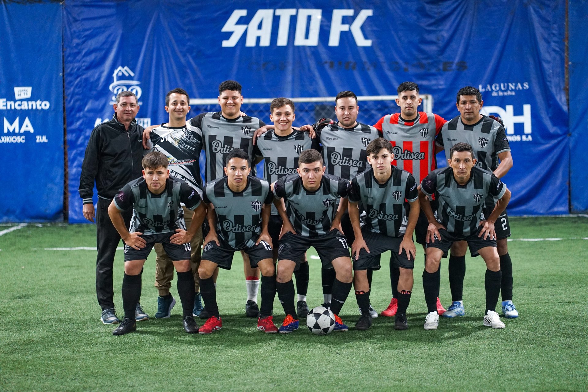 an abstract photo of a curved building with a blue sky in the background