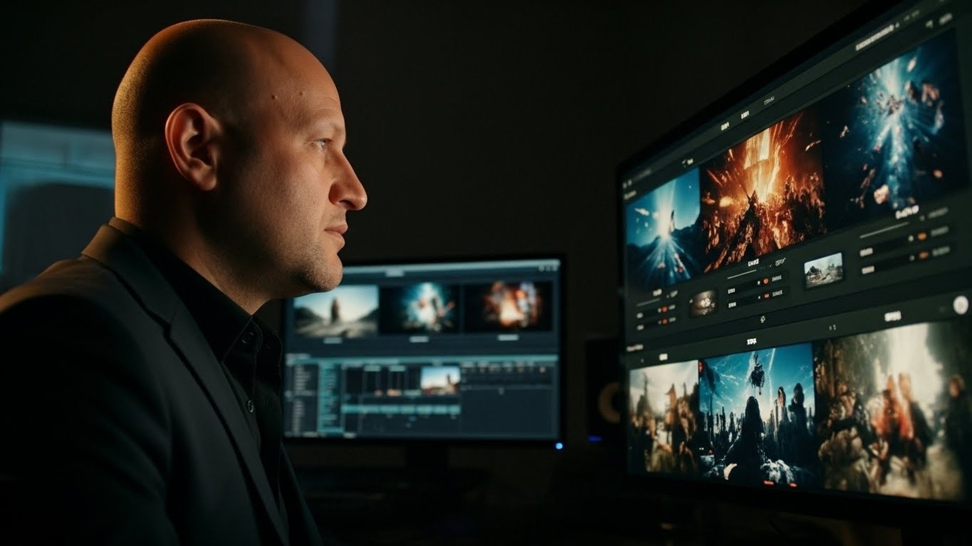 woman in black tank top sitting in front of computer