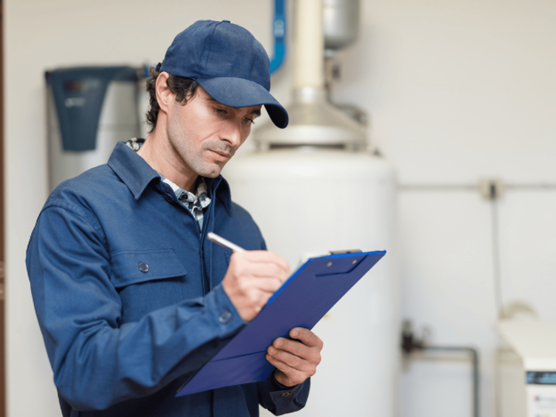 an abstract photo of a curved building with a blue sky in the background