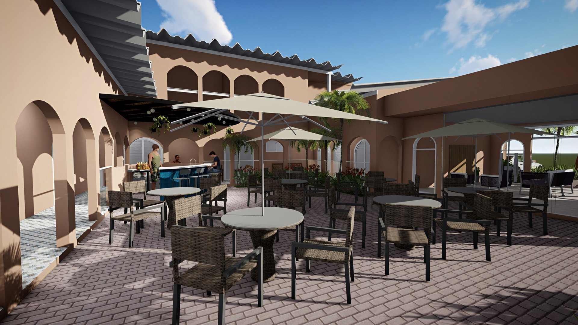 projeto hotel, pousada, restaurante, bar em itatiba, Sao Paulo, Jundiai, Campinas e regiao