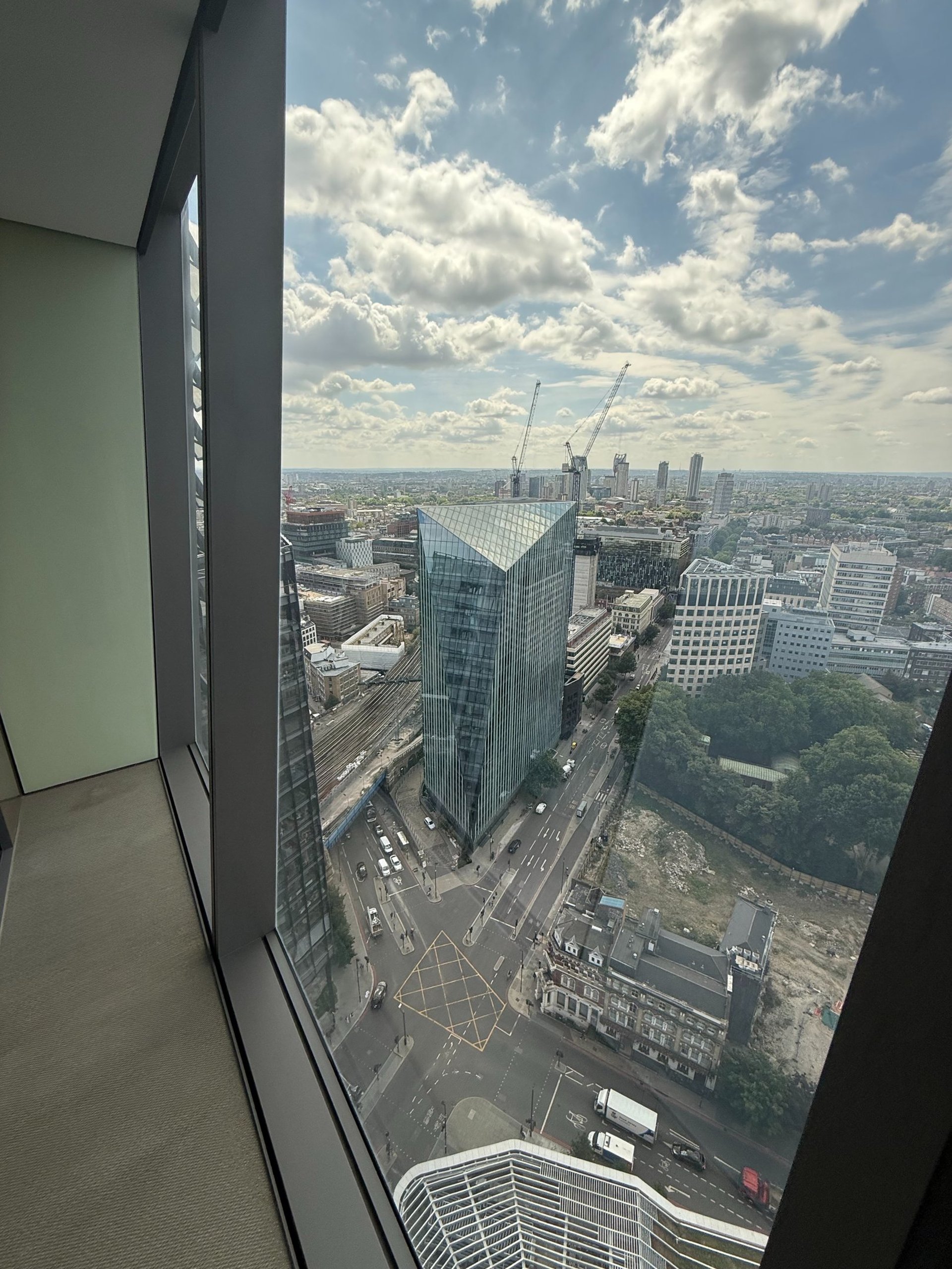 aerial photography of London skyline during daytime