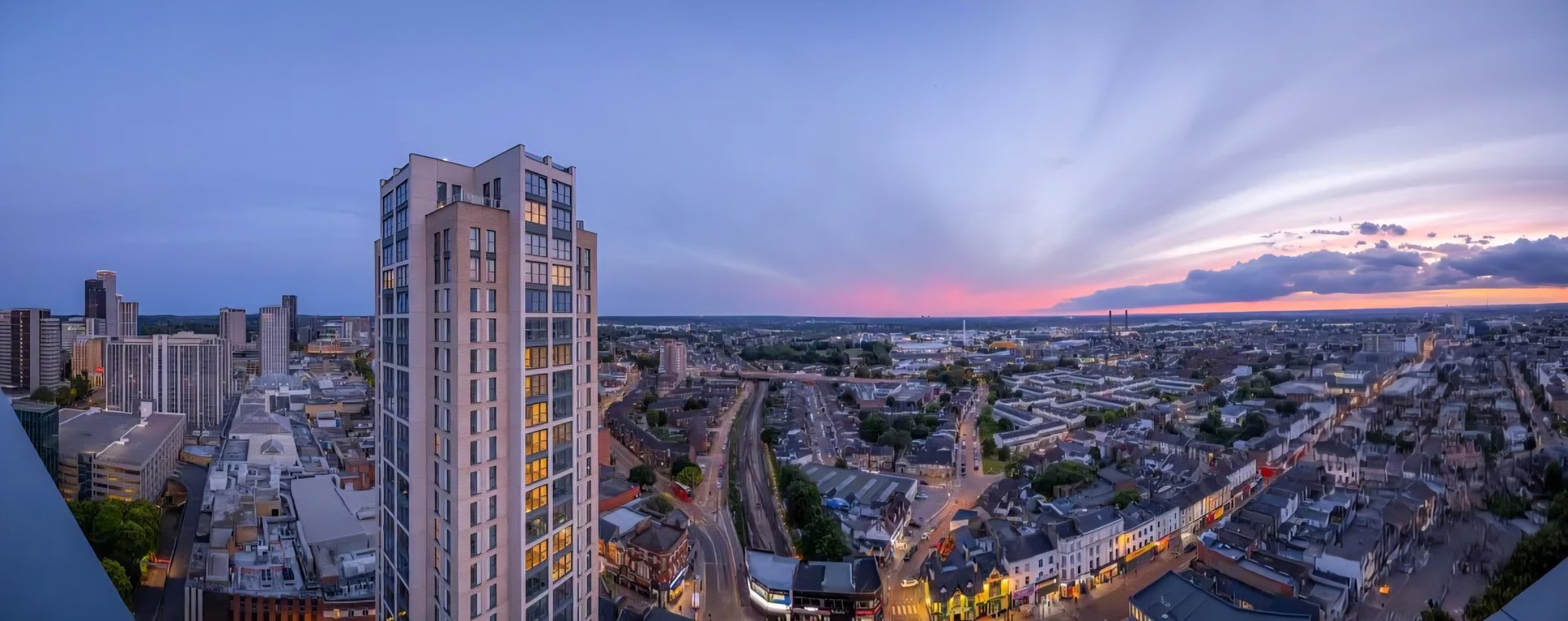 aerial photography of London skyline during daytime